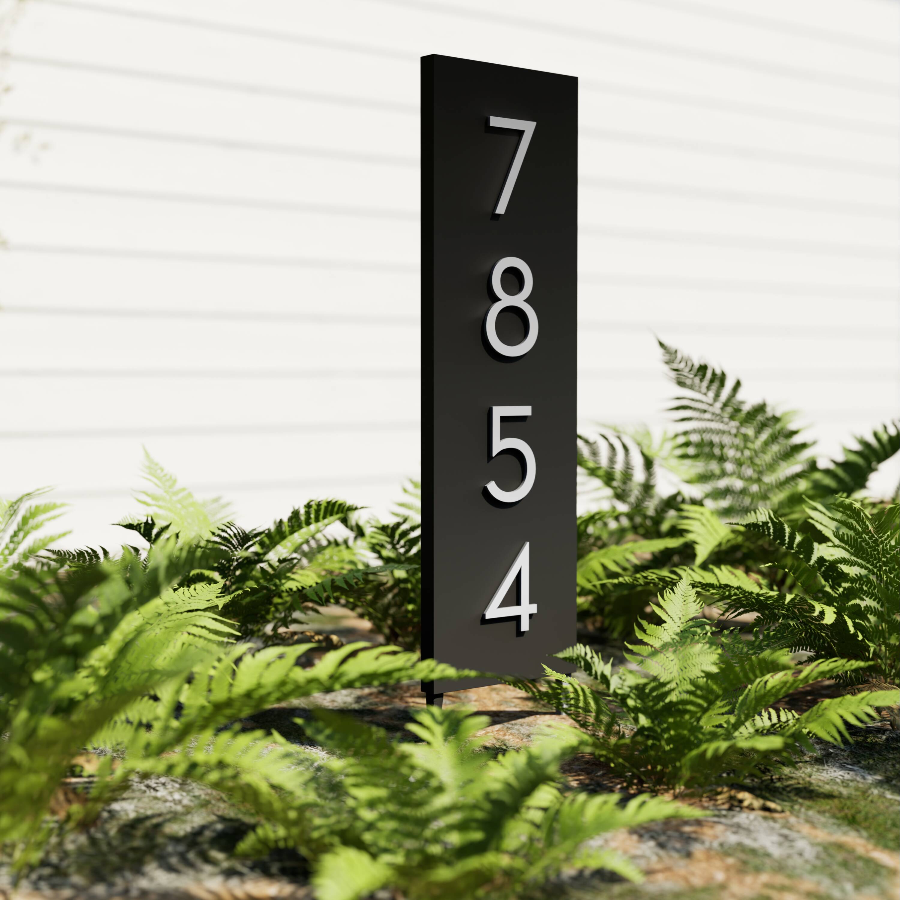 Post & Porch WELCOME-BLACK-1 Outdoor-Plaques-Holders - View #5