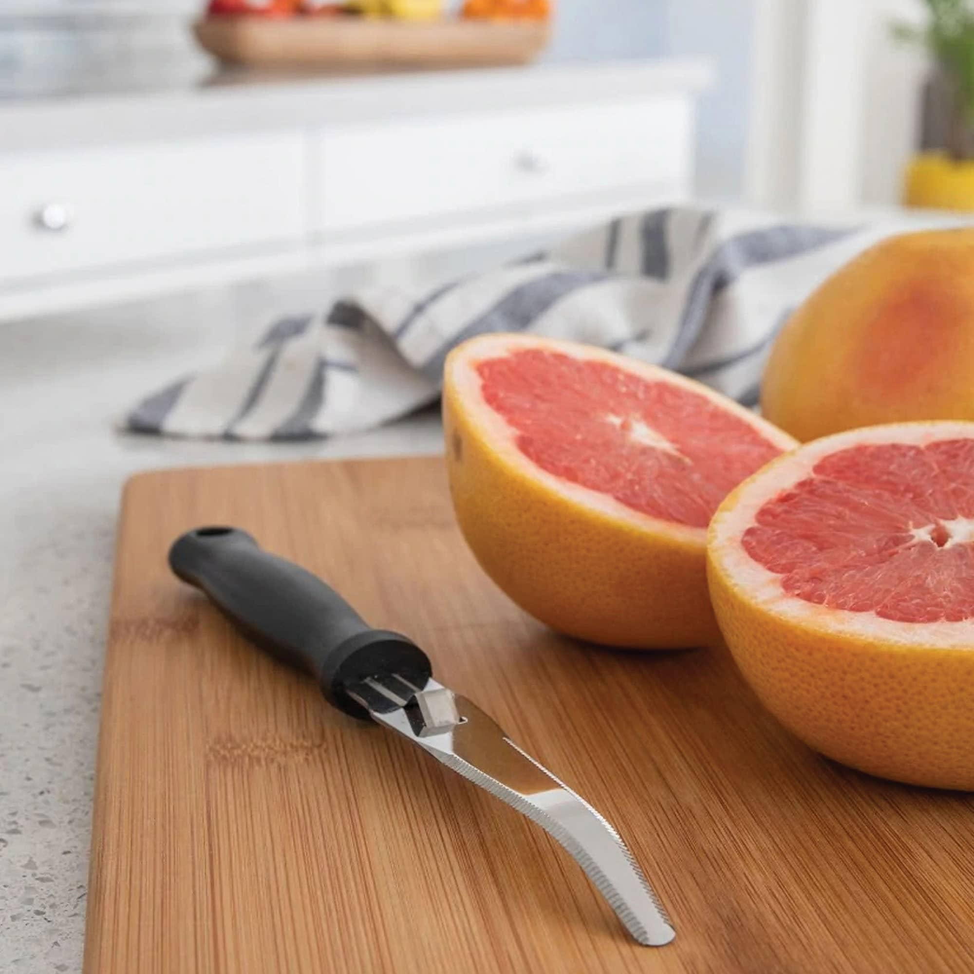 Kitchen Craft Oval Handled Stainless Steel Grapefruit Knife