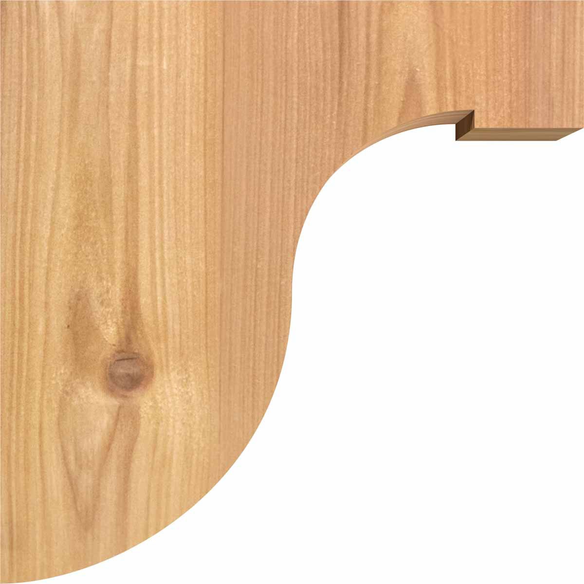 Ekena Millwork COR04X08X08DEL00SWR corbels - View #3