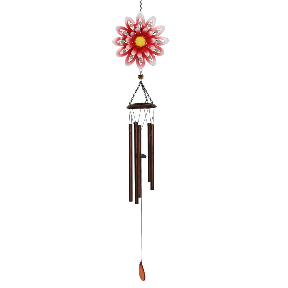 44 PEWTER FLECK WIND CHIME 60232 by Jeffrey's Flowers By Design