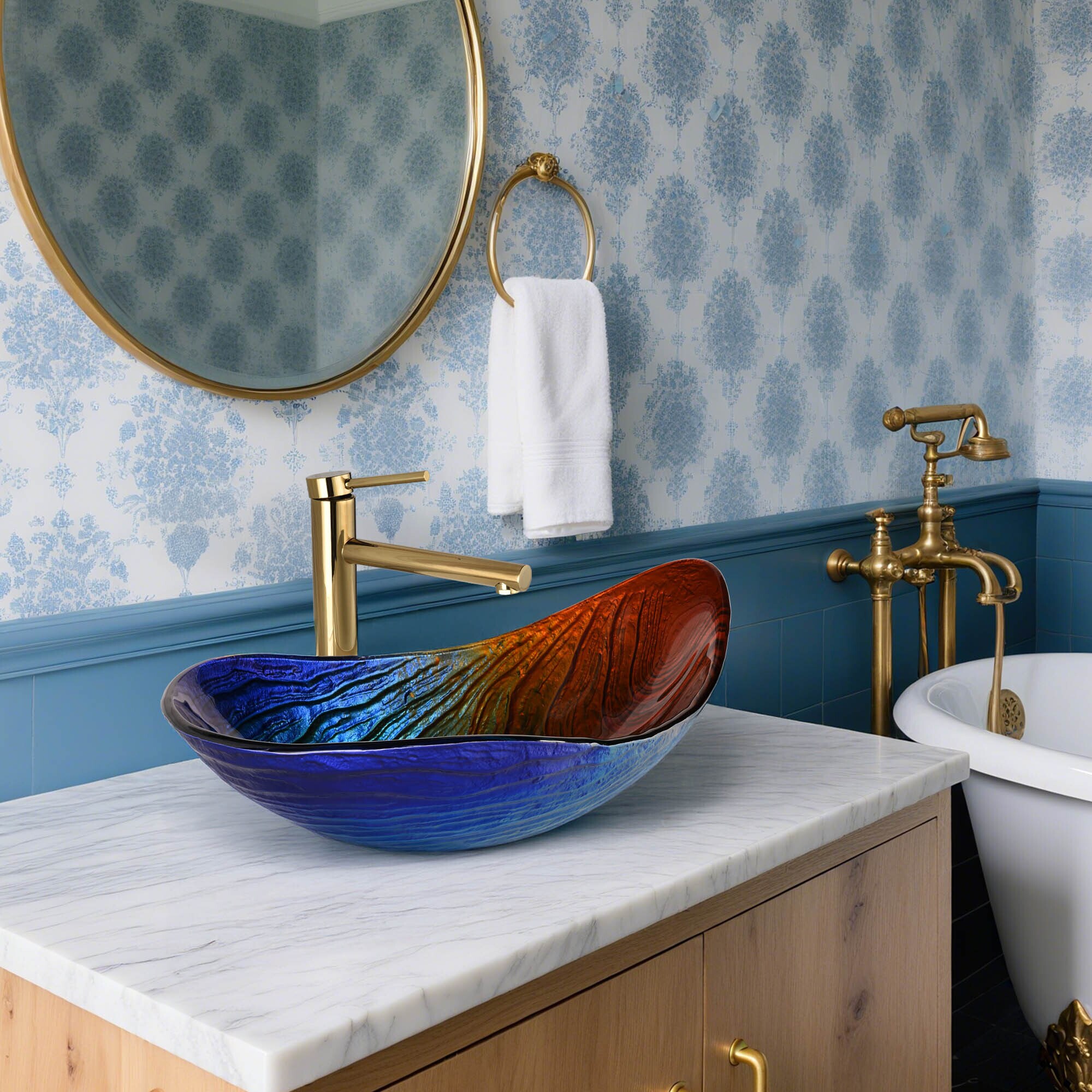 Yescom 80GSKSET007-FH-GD-LO Bath-Sink - View #9