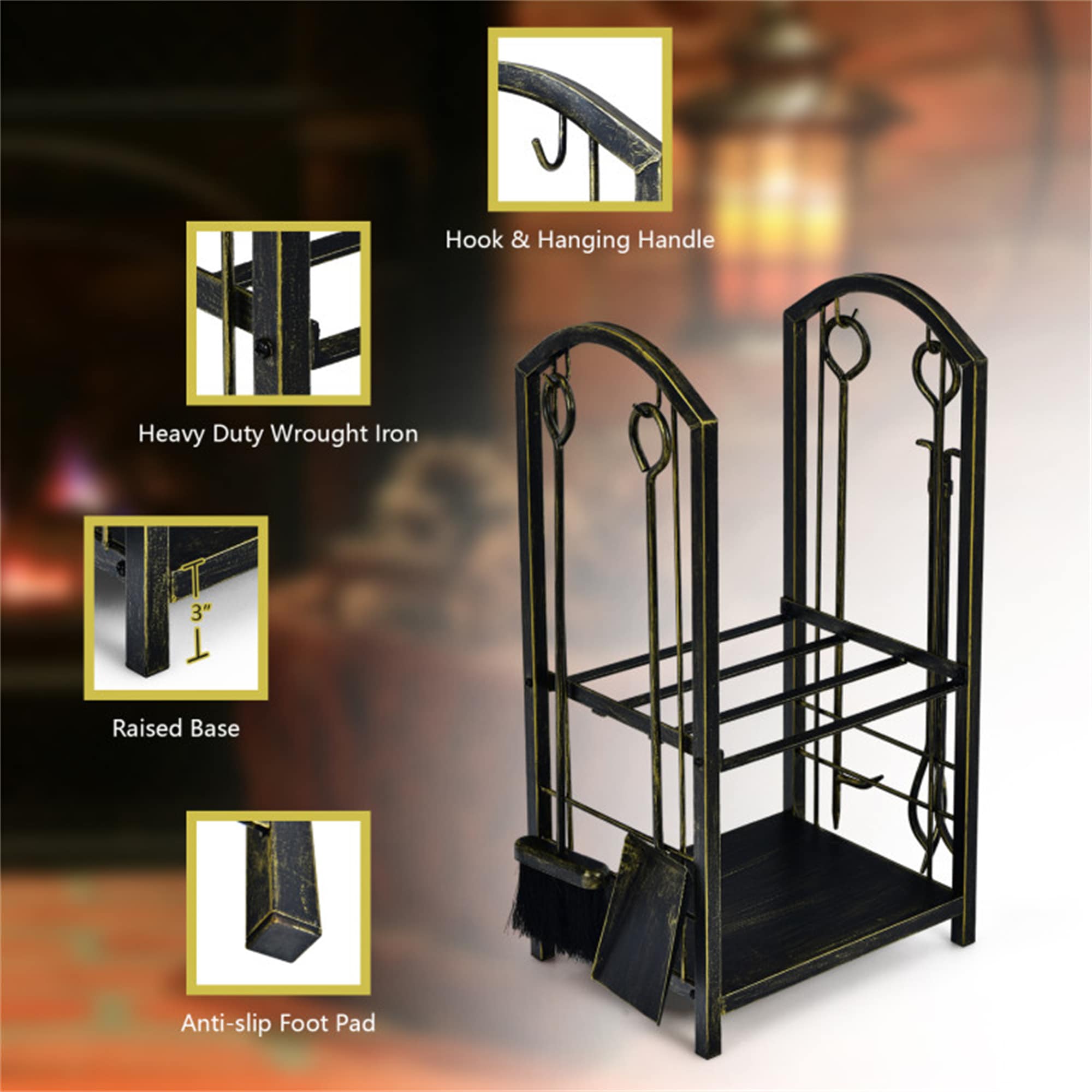 BABOOM BOM-61475CP-CO Firewood-Storage - View #6