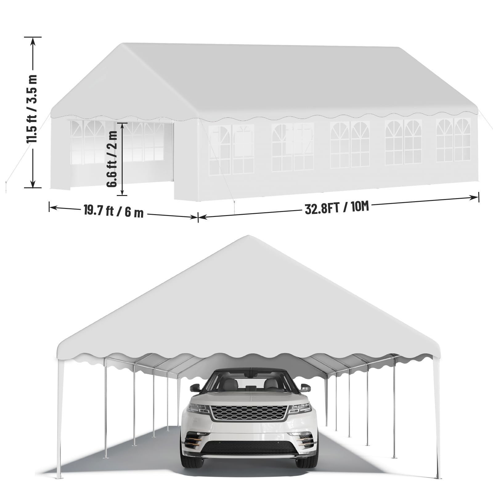 IdealHouse BOX-7TDV-GZD91 Carport-Covers - View #5