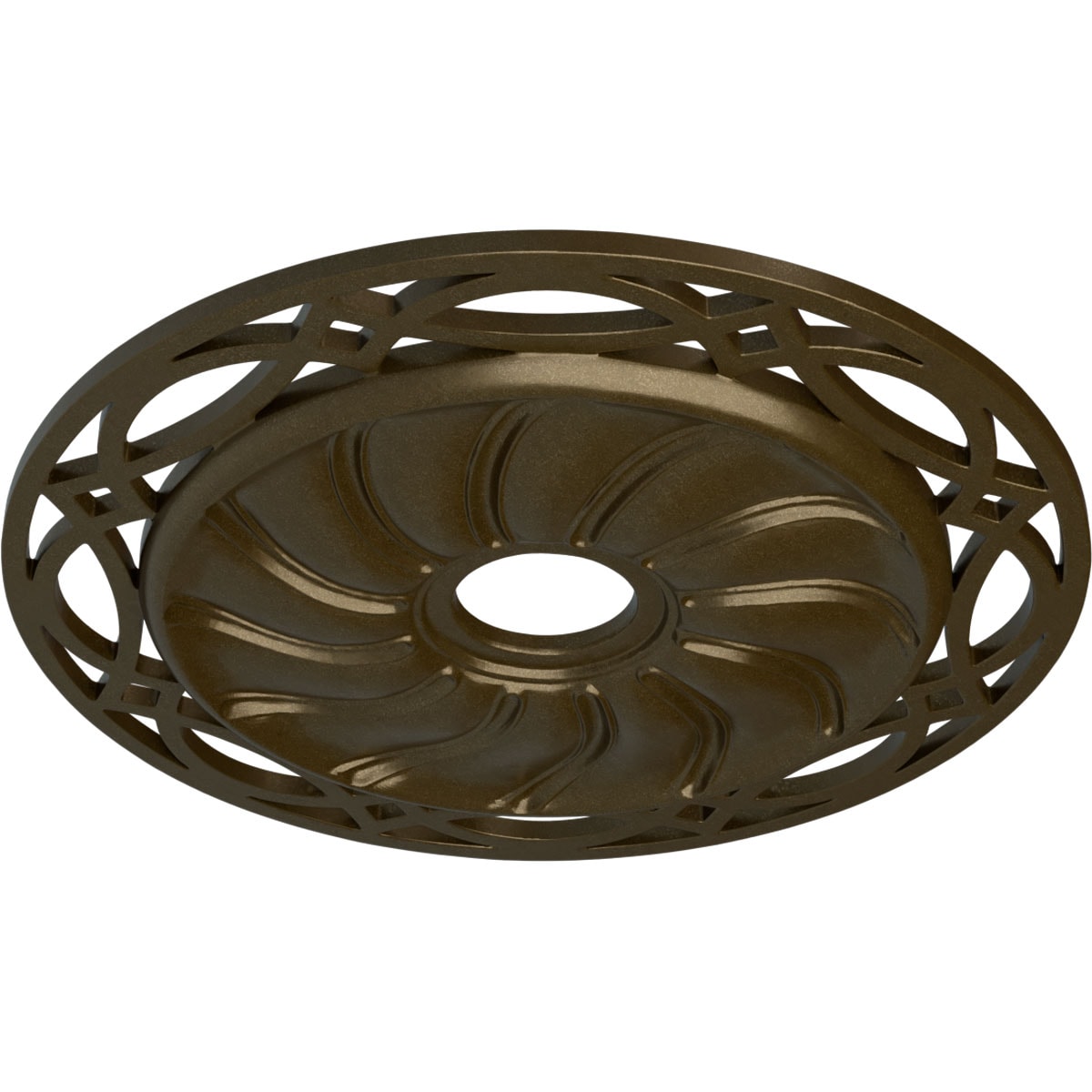 Ekena Millwork CM26LOBRS Ceiling-Medallions - View #2