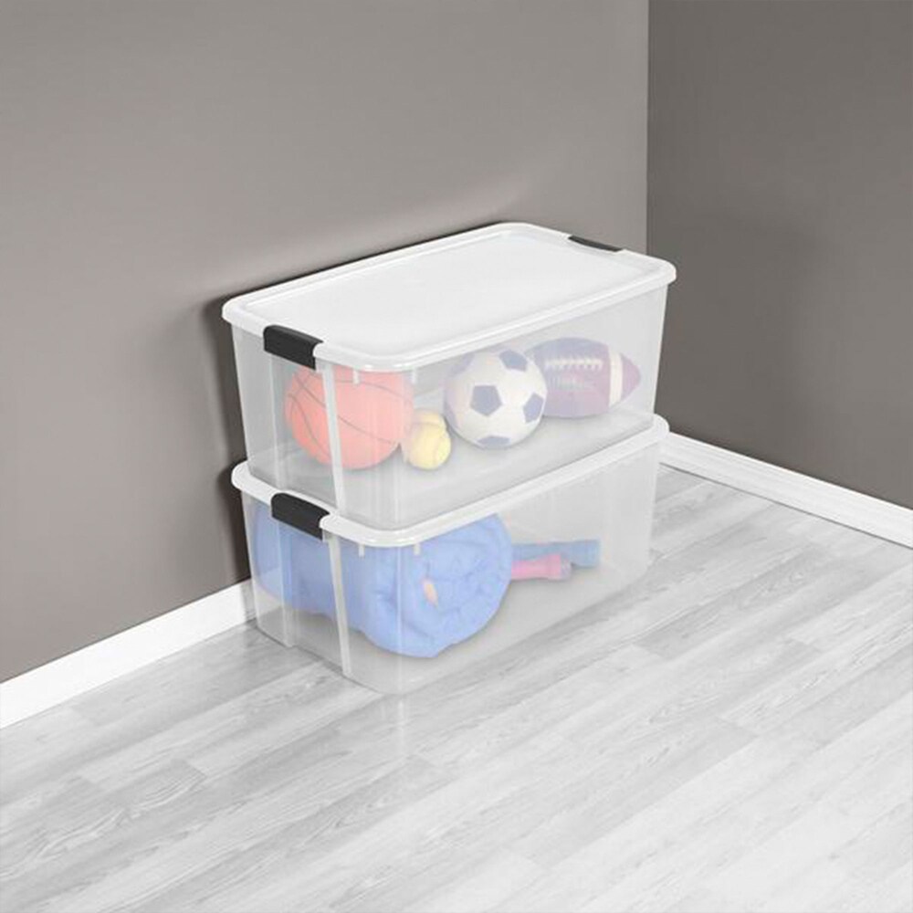 Sterilite 100407 Plastic-Storage-Totes - View #5
