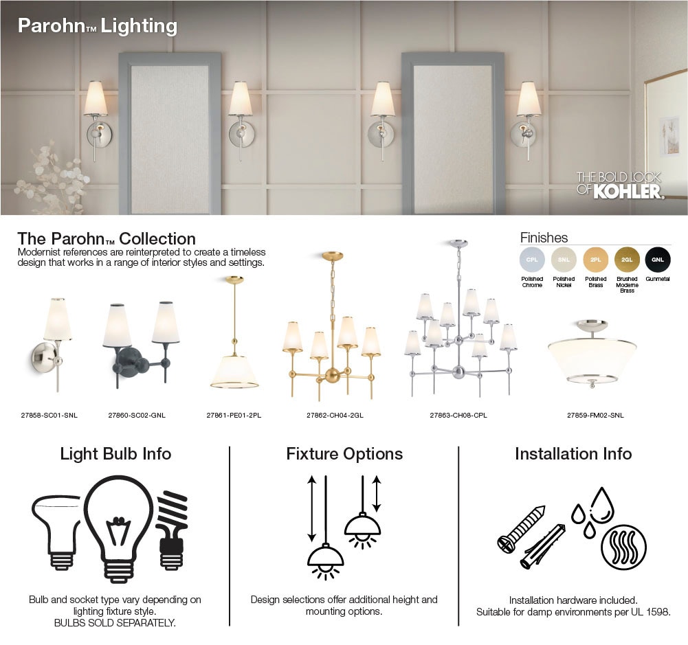 KOHLER 27861-PE01-2GL Pendant-Lights - View #3