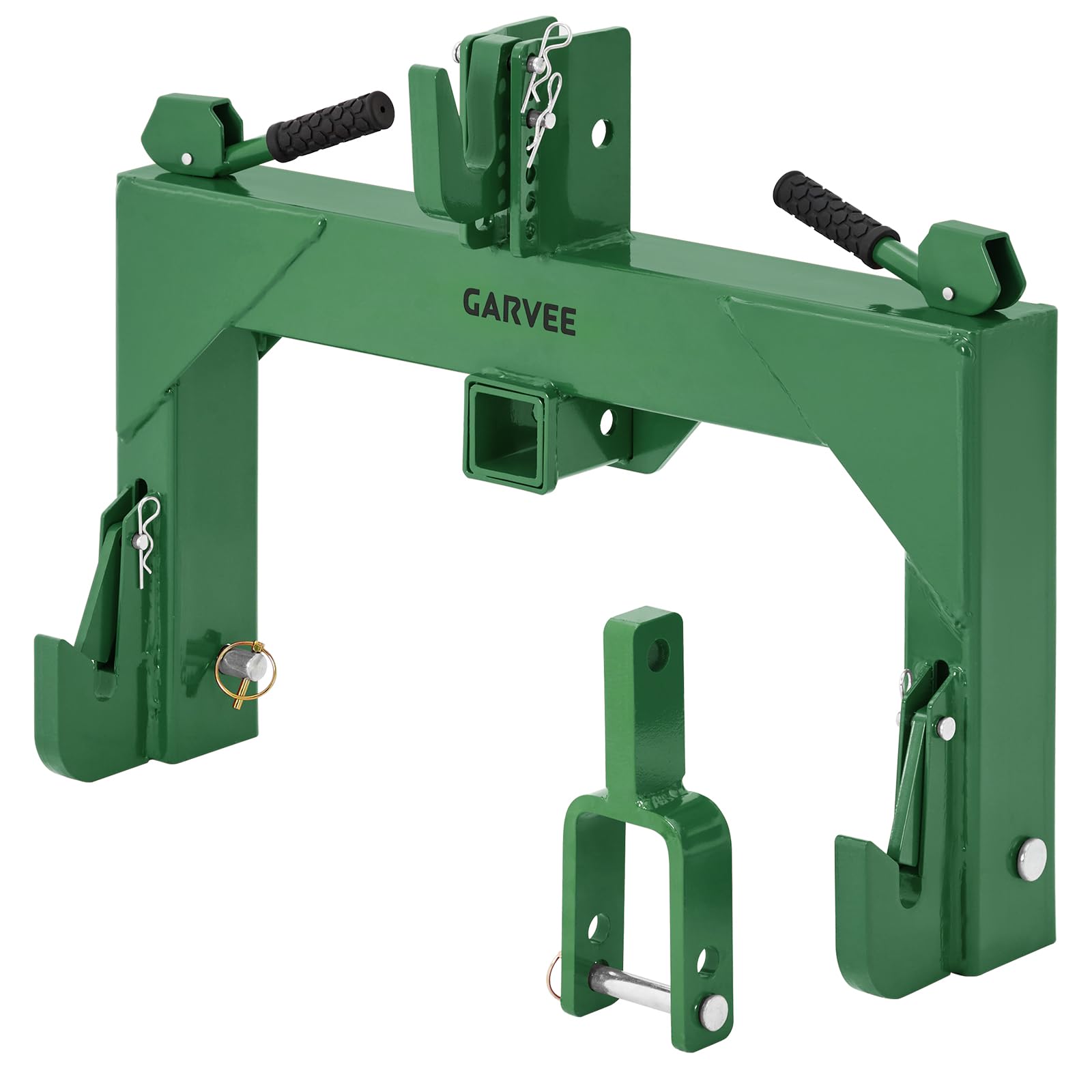 Garvee 3 Point Quick Hitch with 2 Inch Receiver Category 1 Compatible ...