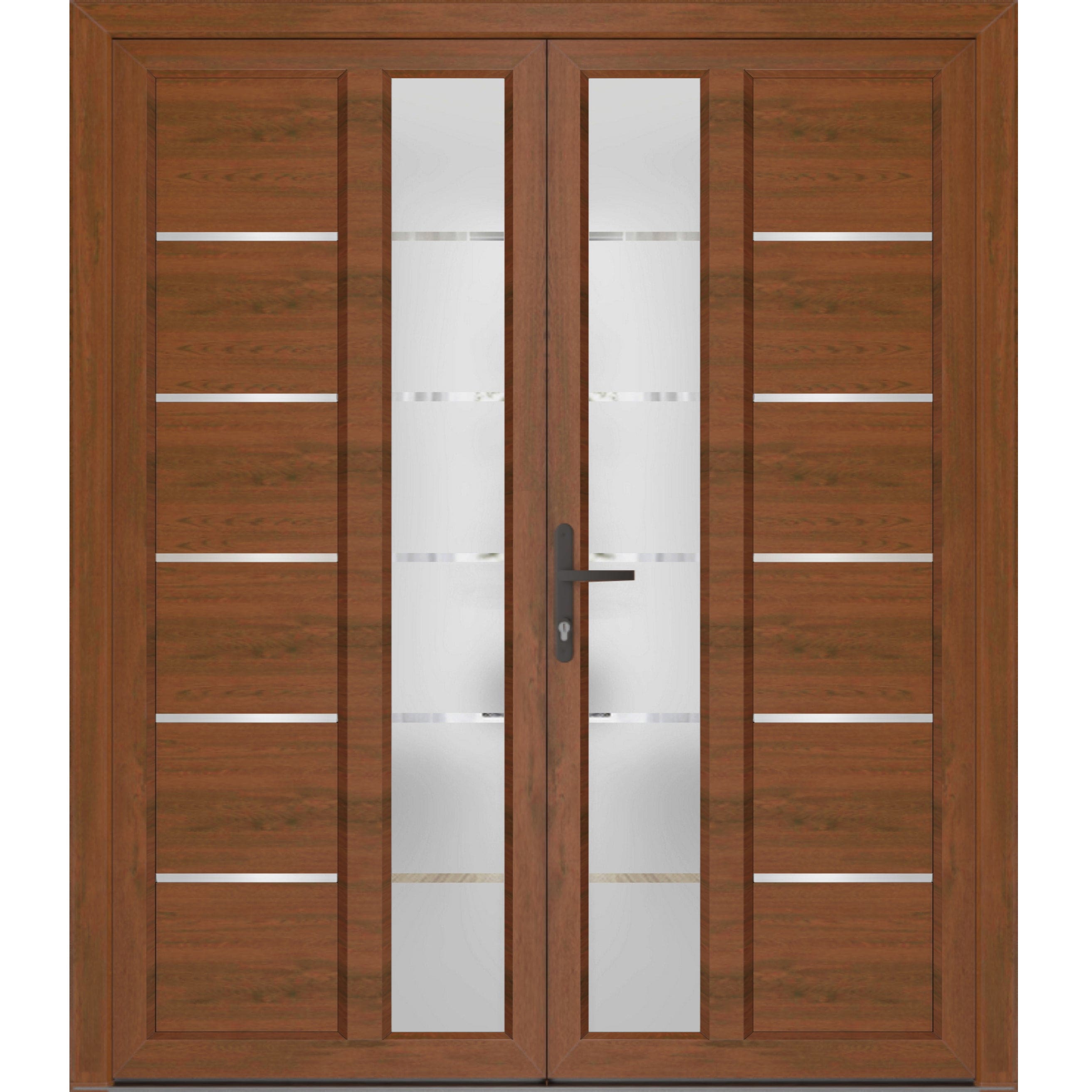 Vdom doors VDOMDOORS Exterior Prehung Steel Door with Sidelites
