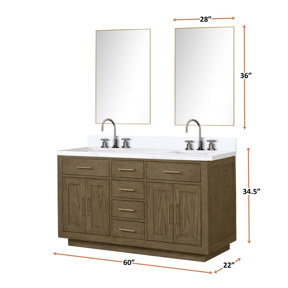 Lexora LVGI60DR301 Bath-Vanity-Combo - View #6