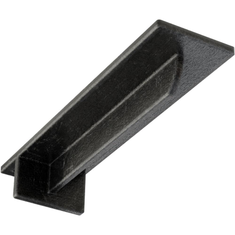 Ekena Millwork BKTM03X12X02HEASV Heaton Hidden 12-in x 3-in x 2-in Gray Steel Countertop support bracket