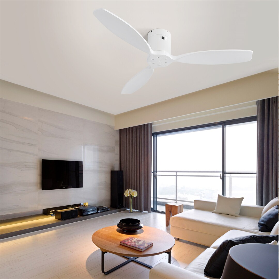 Sofucor LS-52K077-WH-WD-WH Ceiling-Fans - View #7