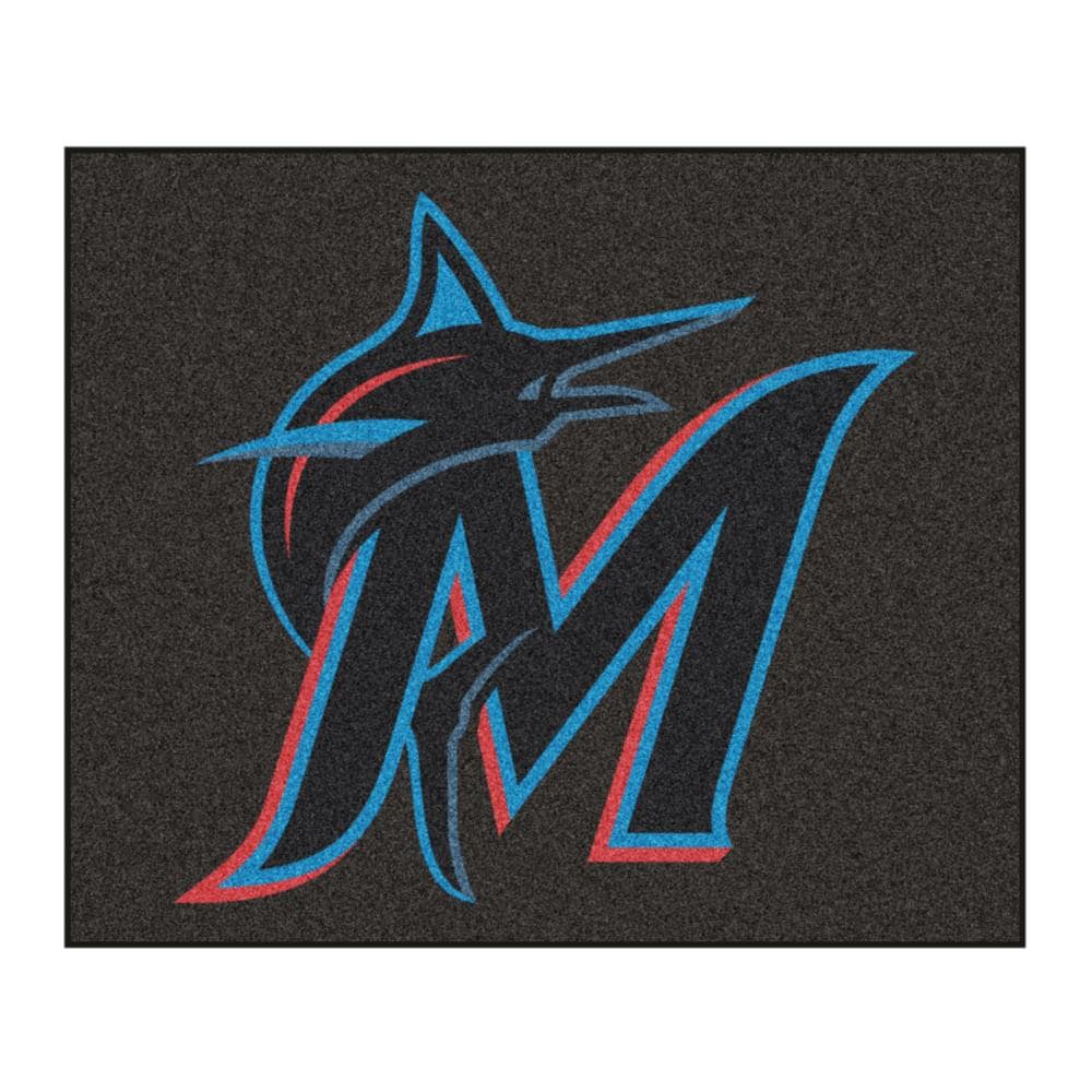  FANMATS MLB - Miami Marlins Man Cave Tailgater Rug 5