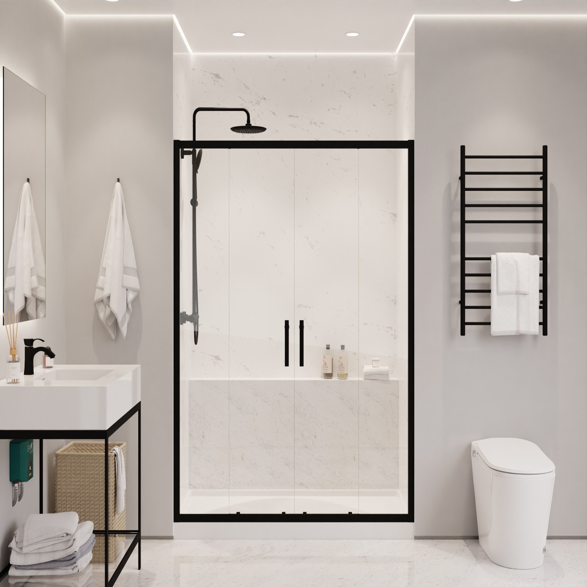 ANZZI SD-AZ15-01MB Shower-Doors - View #4