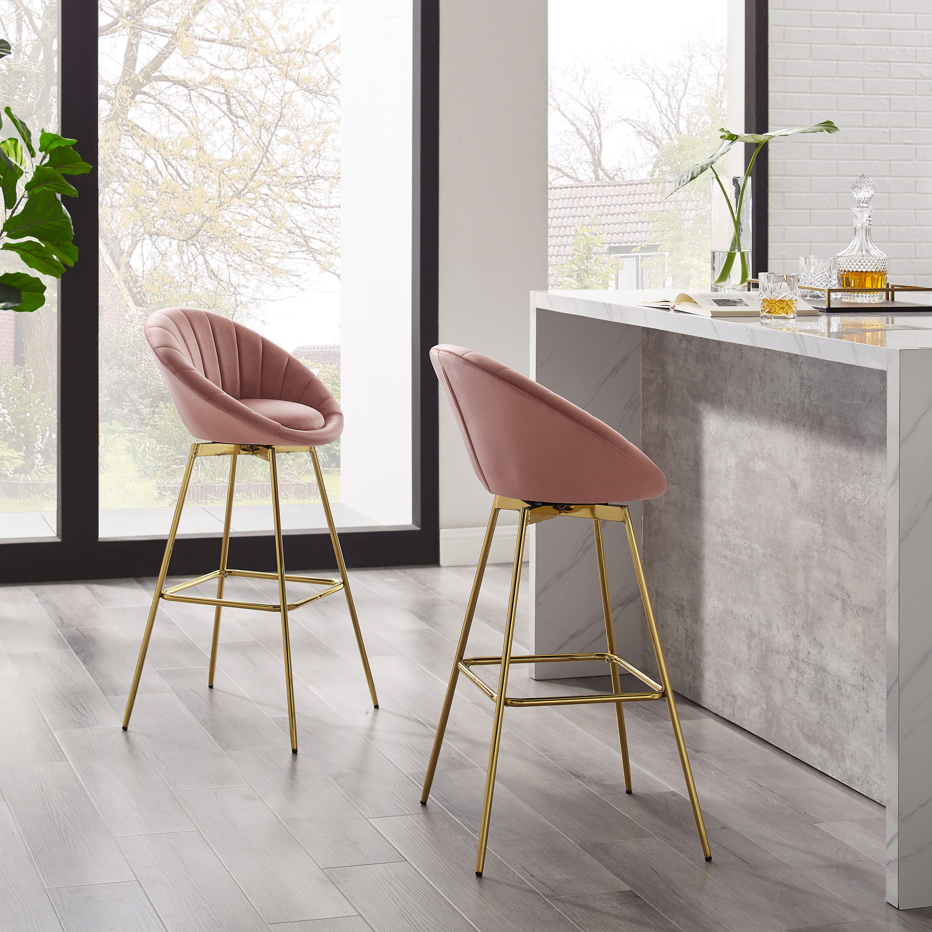 Art Leon BS017-PINK stools - View #3