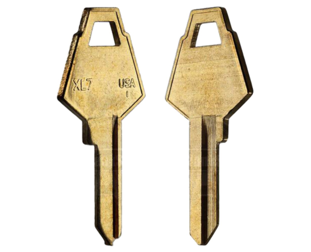 Baldwin Brass C-keyway Compatible Brass House/Entry Key Blank in the Key  Blanks department at