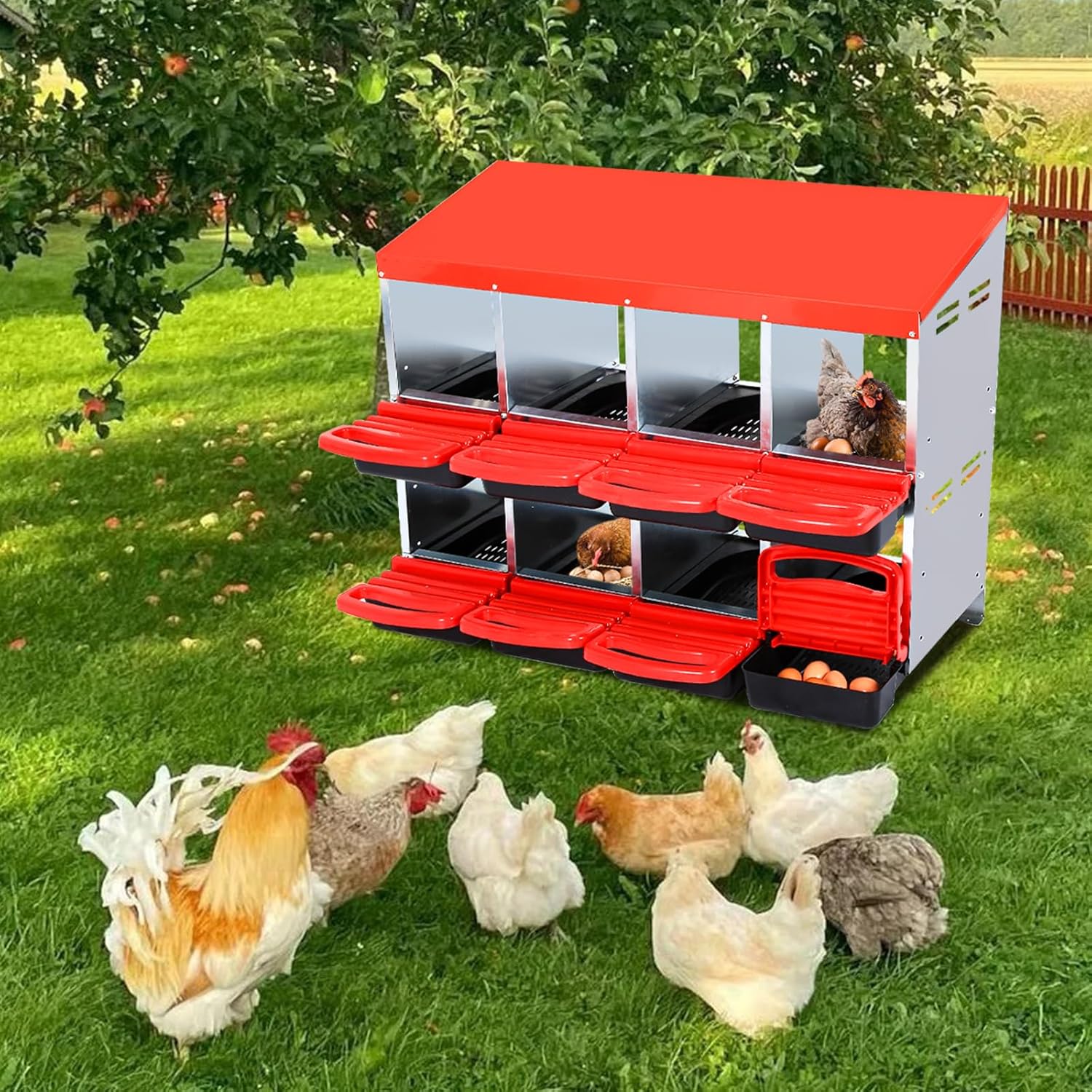 Garvee GGL-PHO-15FEVRS8 Chicken-Coops-Rabbit-Hutches - View #4