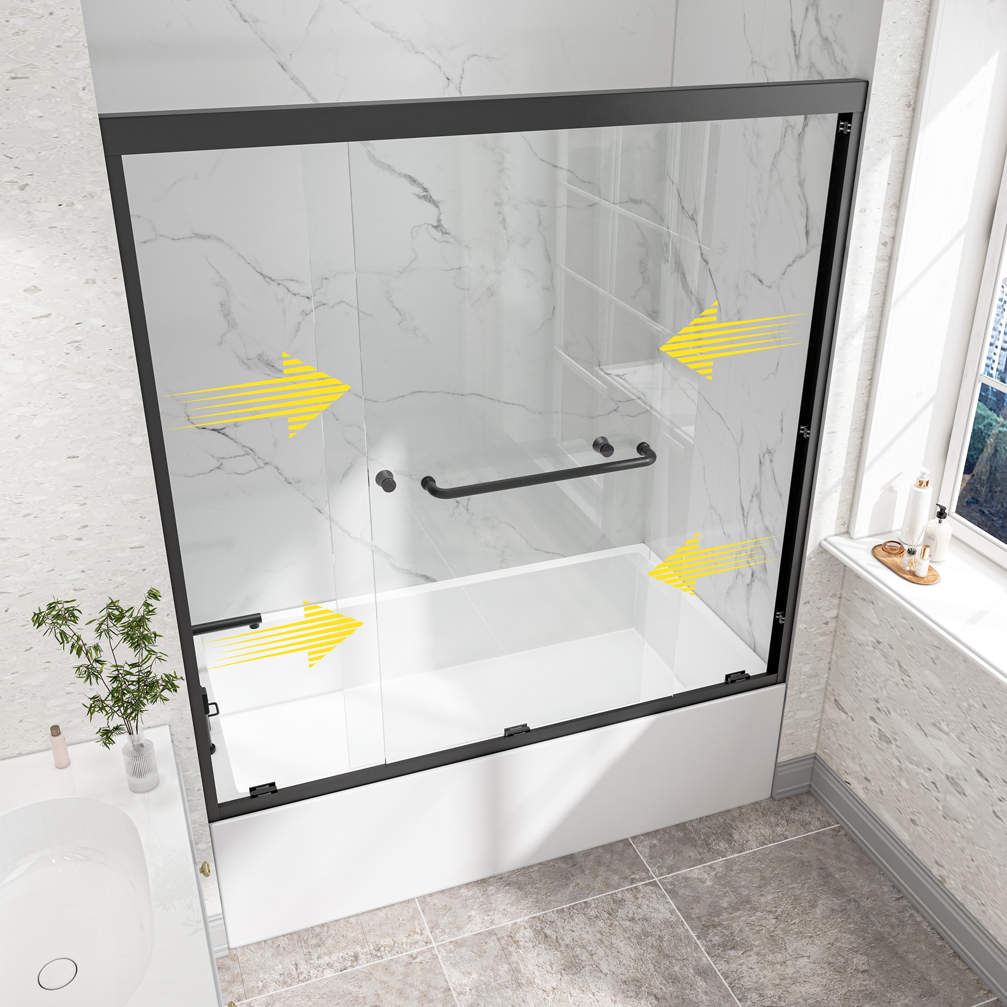 AAZJ JYS-W2517P433895 Bathtub-Doors - View #2