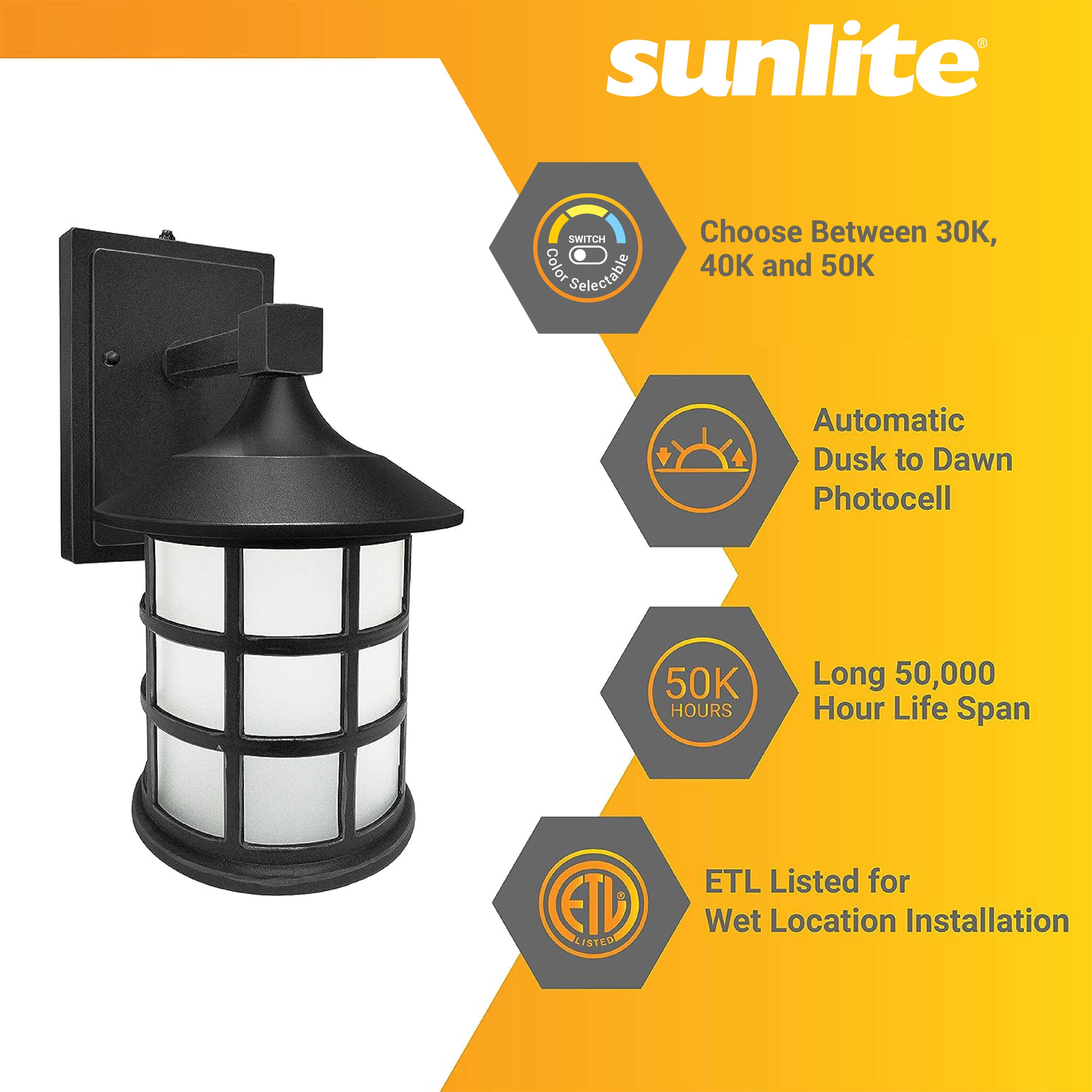 Sunlite LW07203 Outdoor-Wall-Lighting - View #3