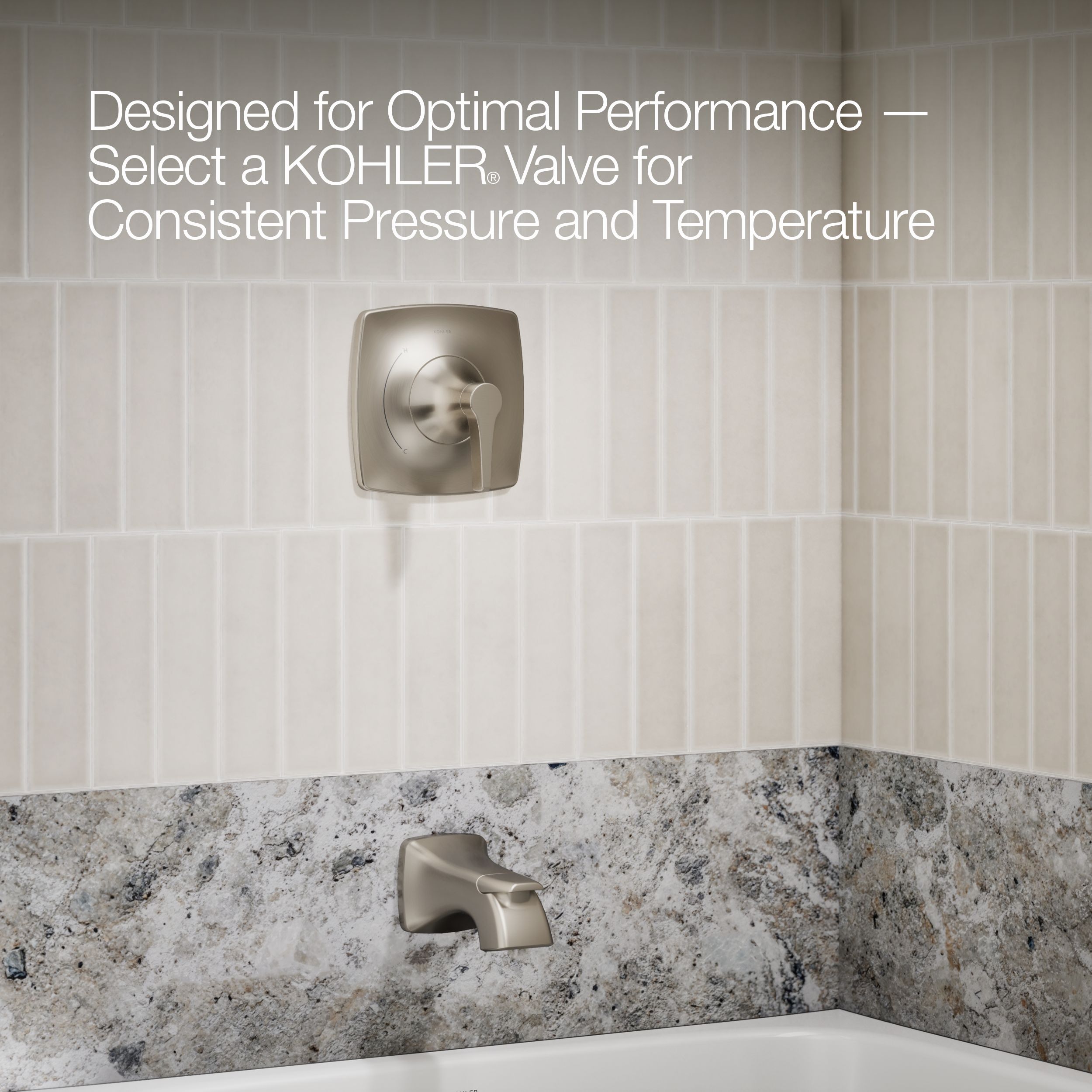 KOHLER Maxton Vibrant Brushed Nickel 1-handle Multi-function