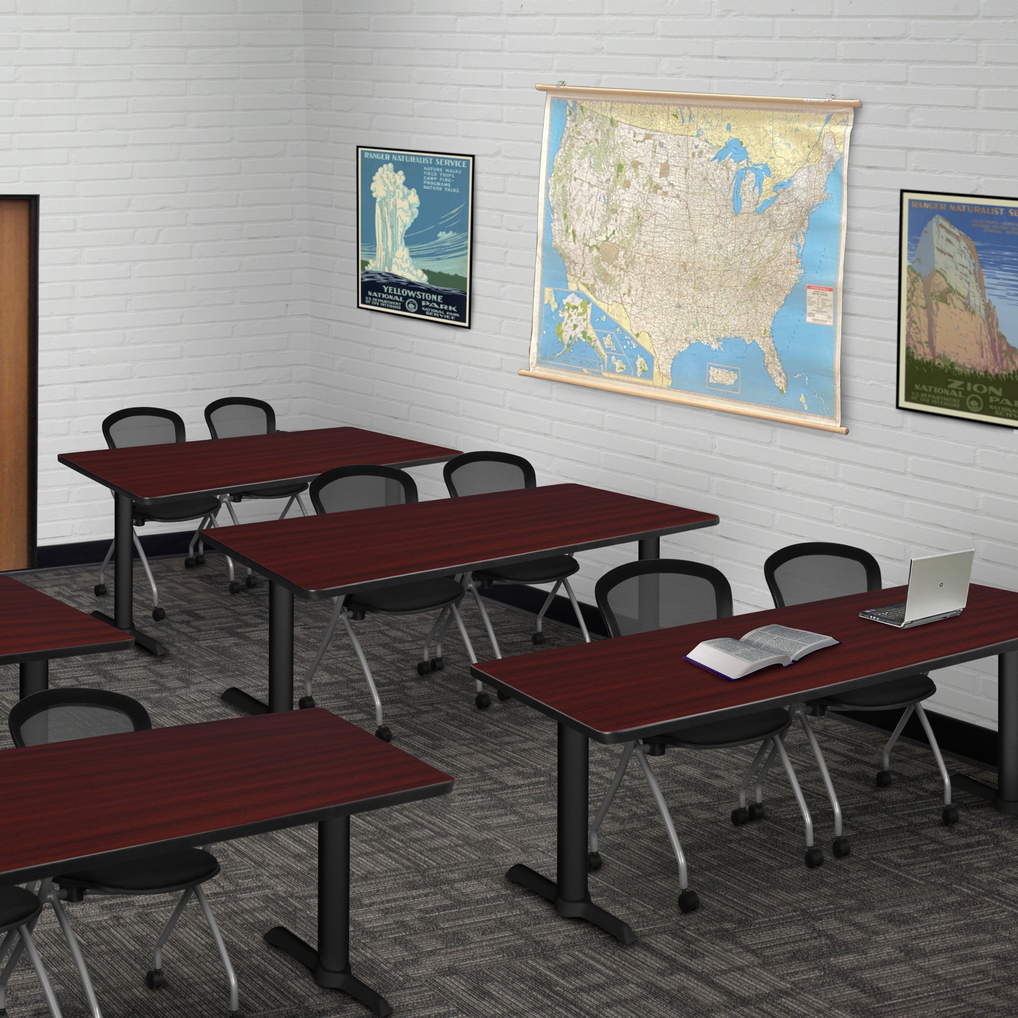 Regency MTRCT7224MH23BK Office-Tables - View #9