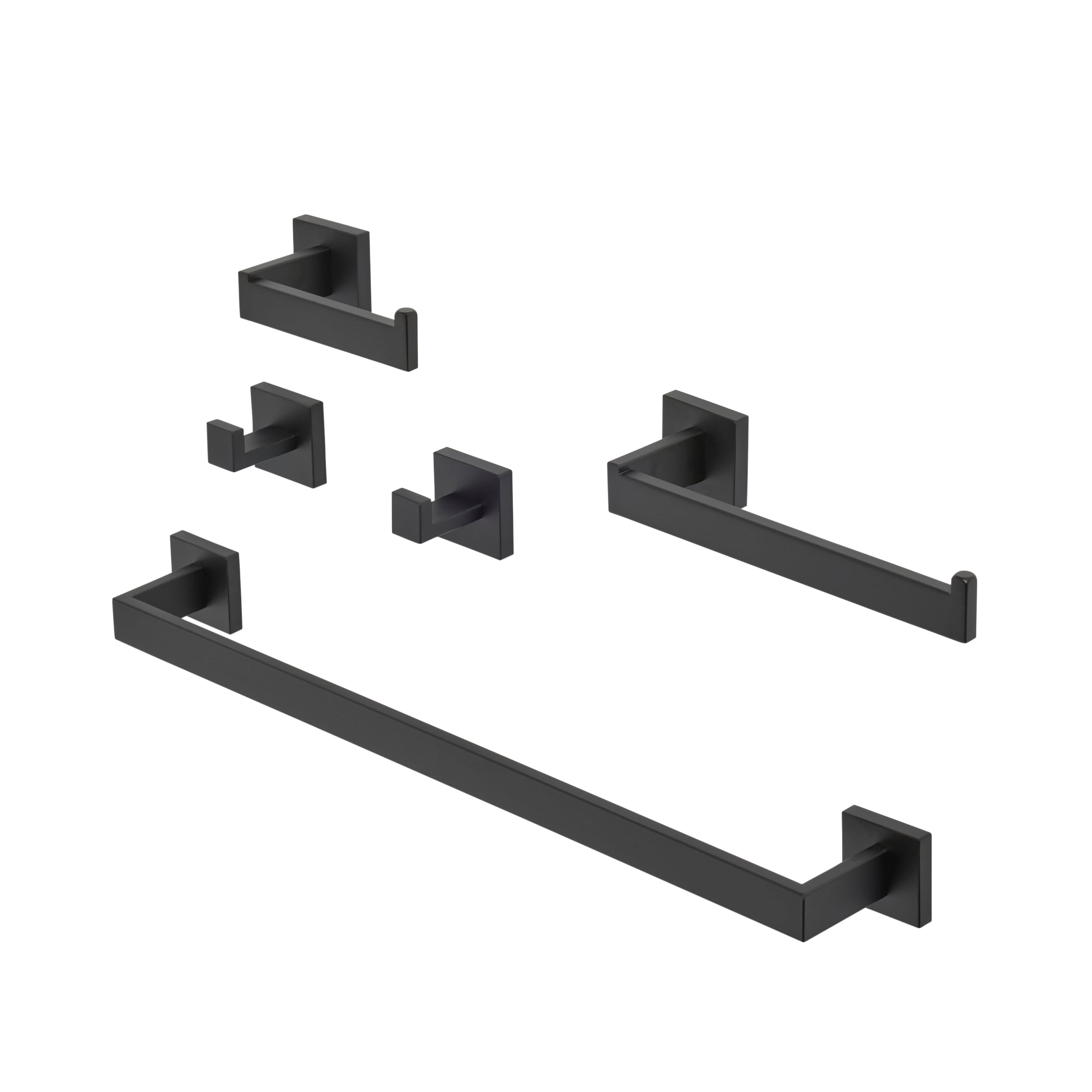 BWE A-91012-S-BLACK-1 Decorative-Bath-Hardware-Kits - View #8