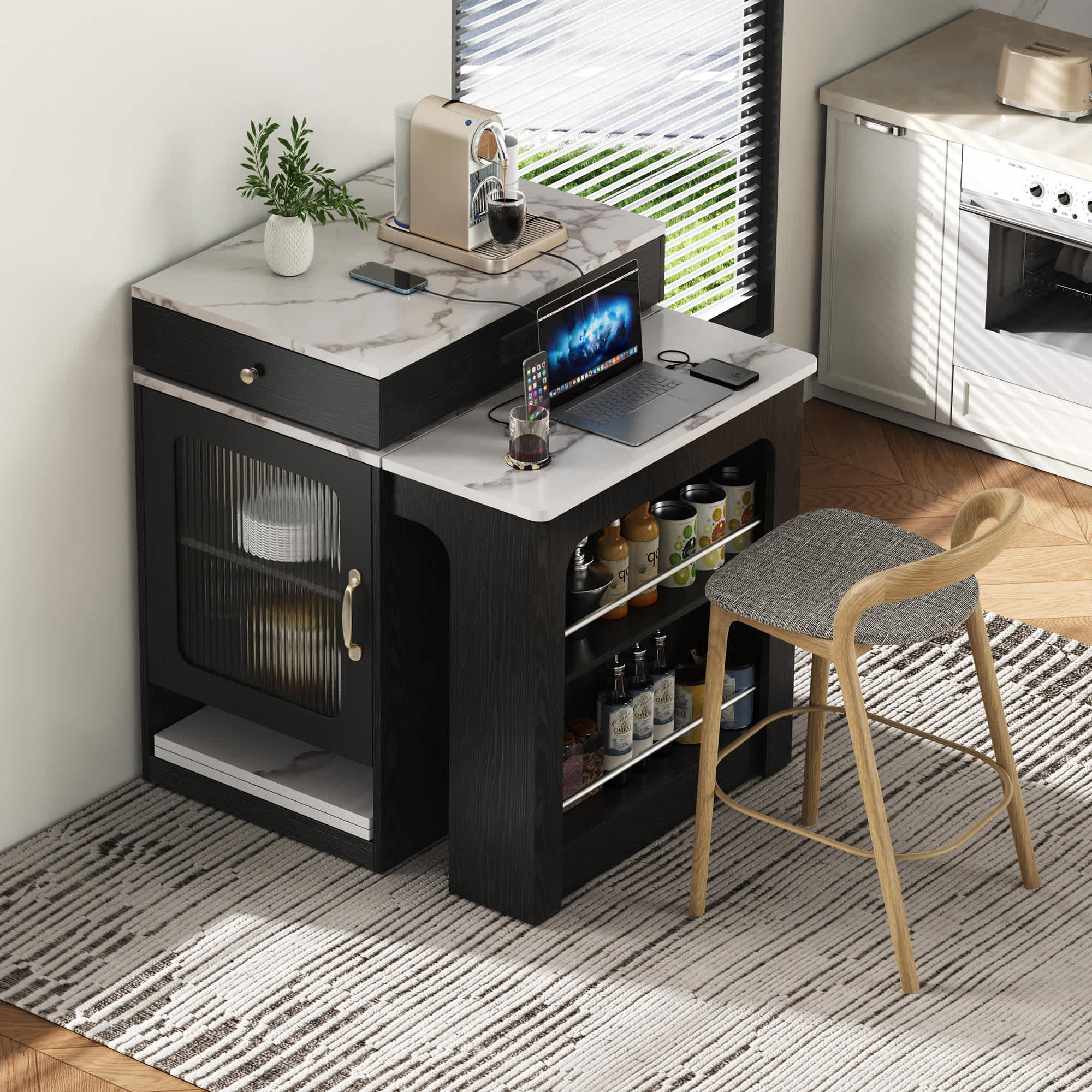 Misty Moon N707S000017B Kitchen-Furniture - View #5