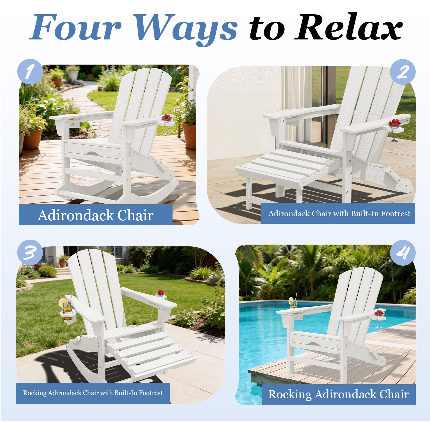 VOUA PE-5IN1YY-WH Patio-Chairs - View #2