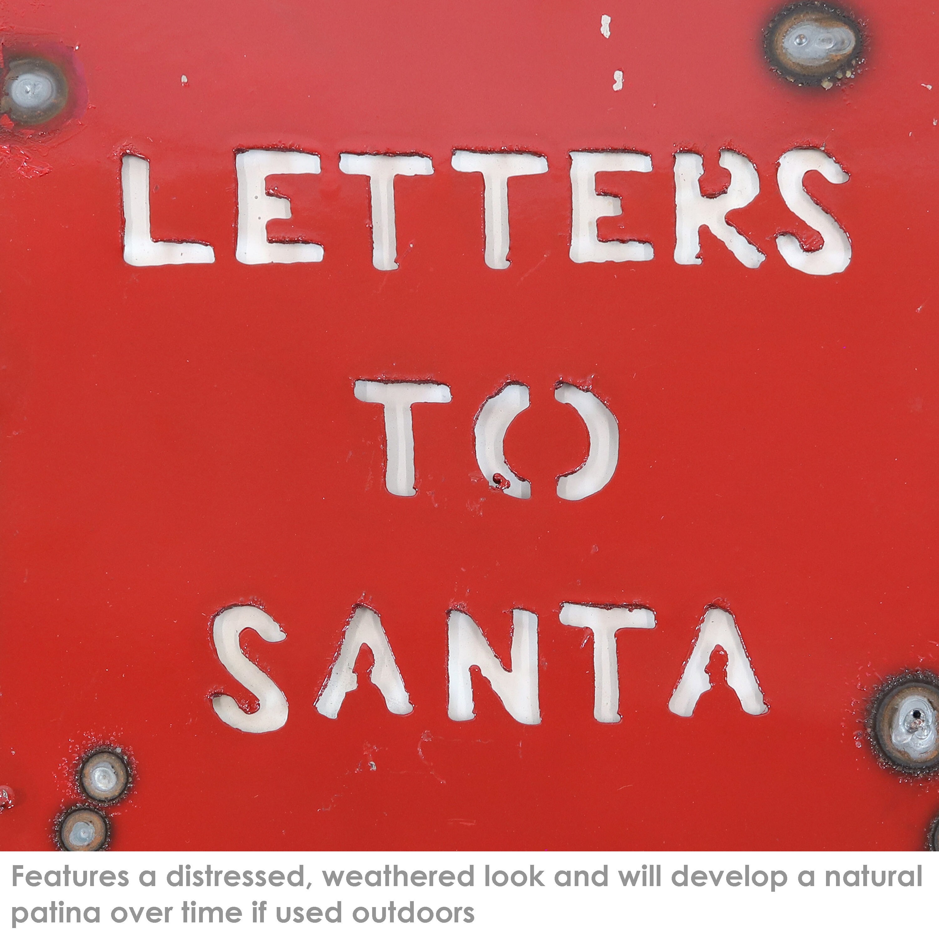 Sunnydaze Decor Sunnydaze Letters to Santa Indoor/Outdoor Mailbox Decor - 13  in. in the Christmas Decor department at