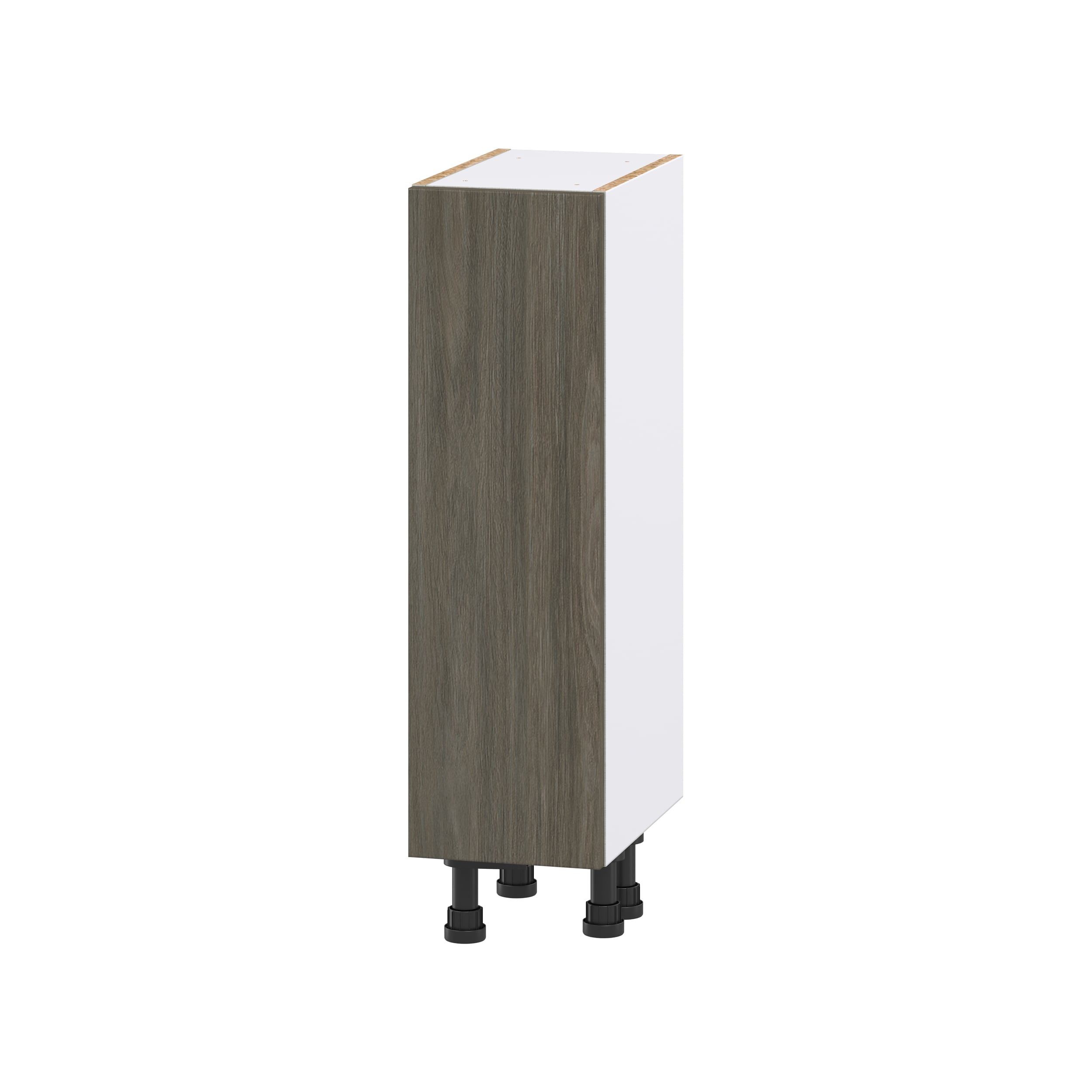 Hugo&Borg Savane 27-in W x 34.5-in H x 14-in D Textmel Base Fully Assembled Cabinet (Flat Panel Slab Door Style)