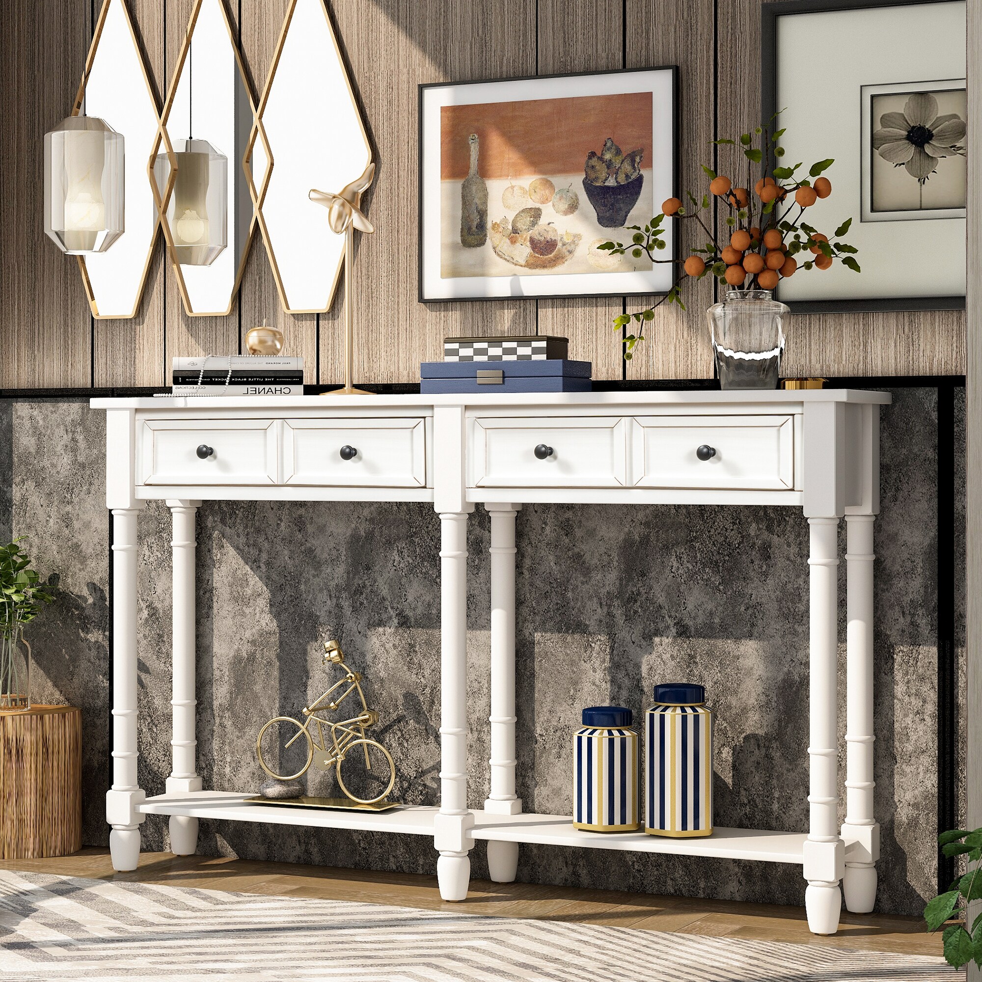 SINOFURN SYA330146WT Console-Sofa-Tables - View #7