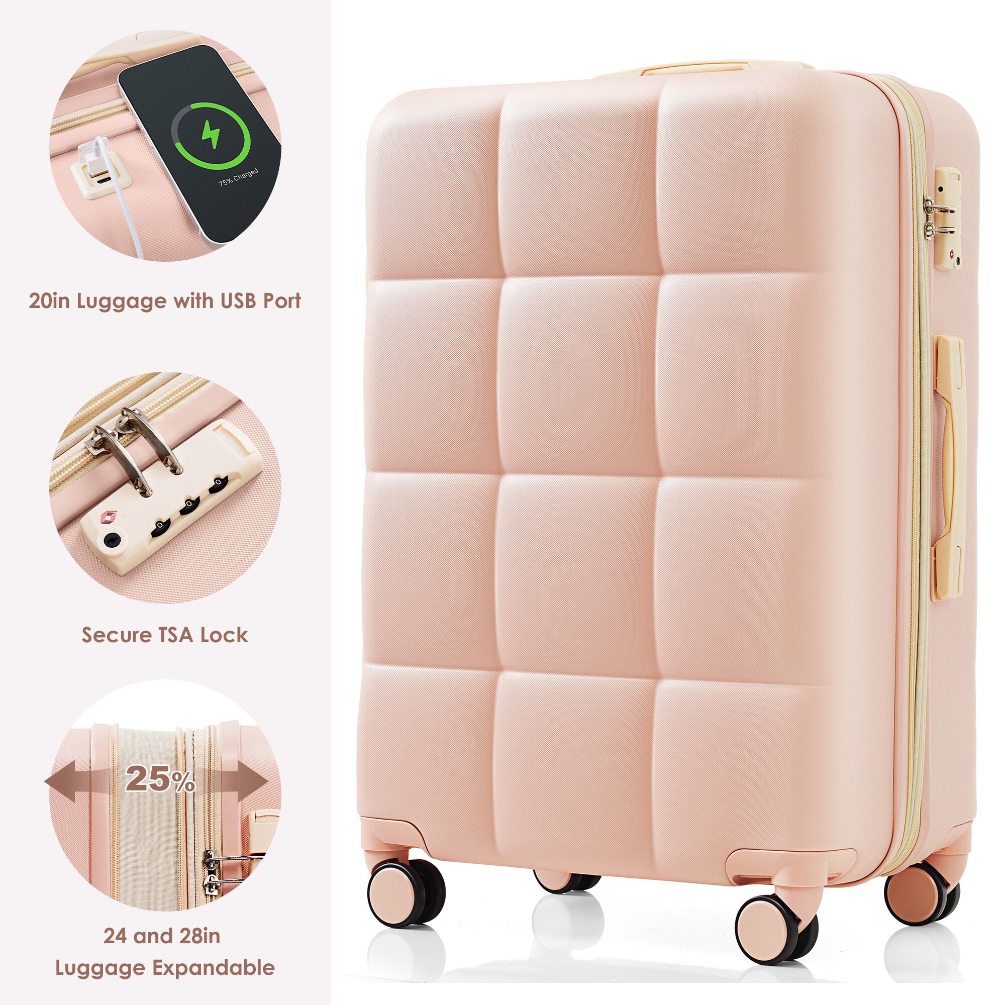 SINOFURN SYD9600006PK Luggage-And-Luggage-Sets - View #18