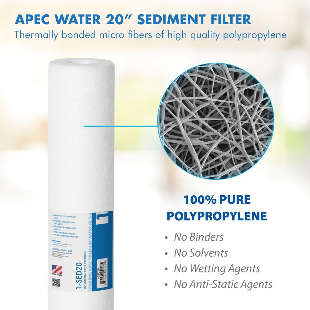 APEC Water 1-SED20 Replacement-Water-Filters-Cartridges - View #3