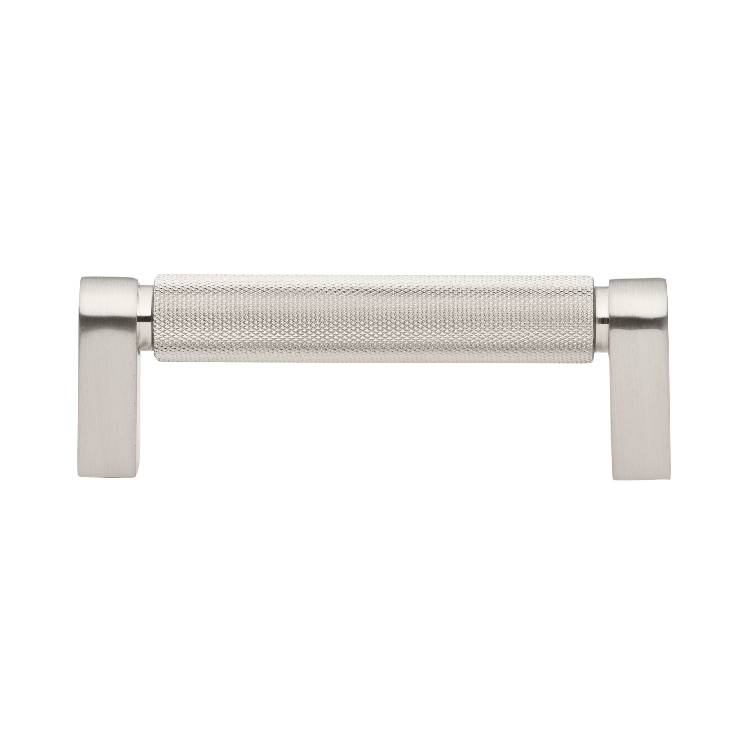 GlideRite Hardware 4788-96-SN-25 3-3/4 in. Center to Center Knurled Bar Pull - 25 Pack