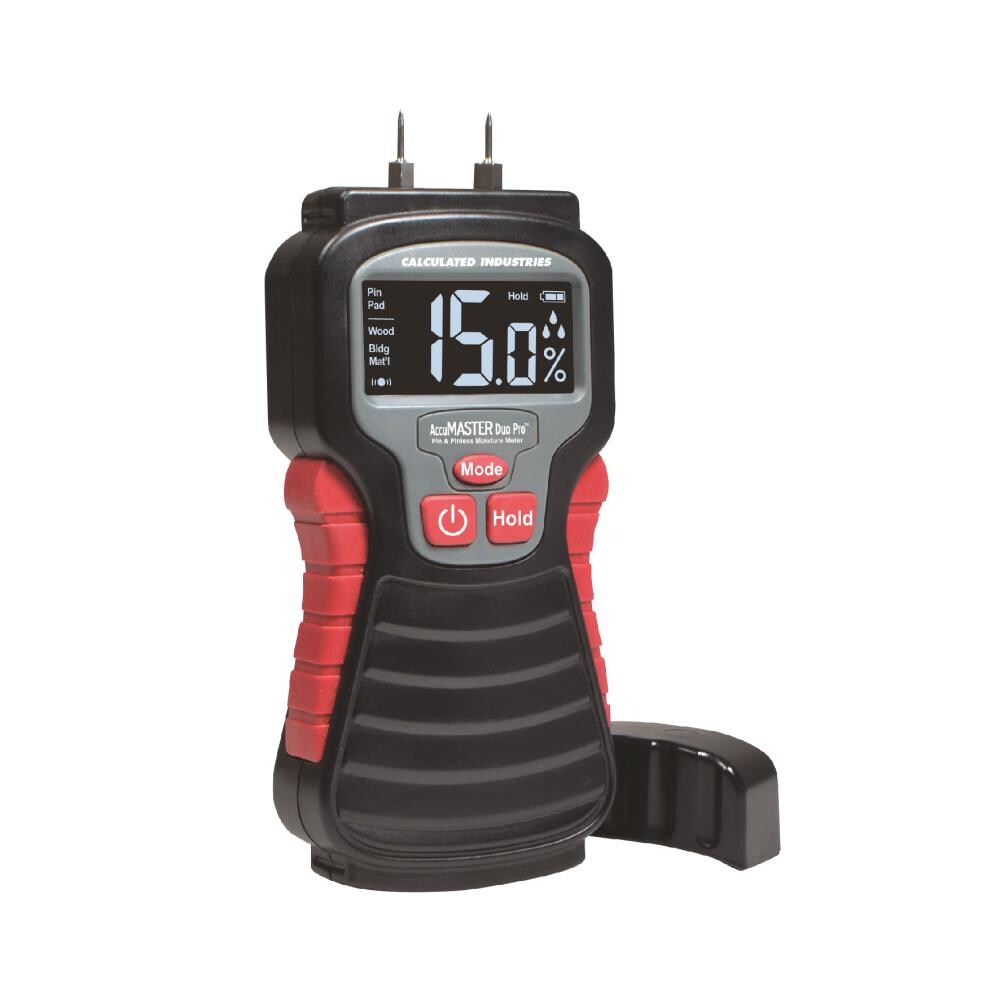 Calculated Industries AccuMASTER Duo Pro Pin and Pinless Digital Moisture Meter (Battery Included)