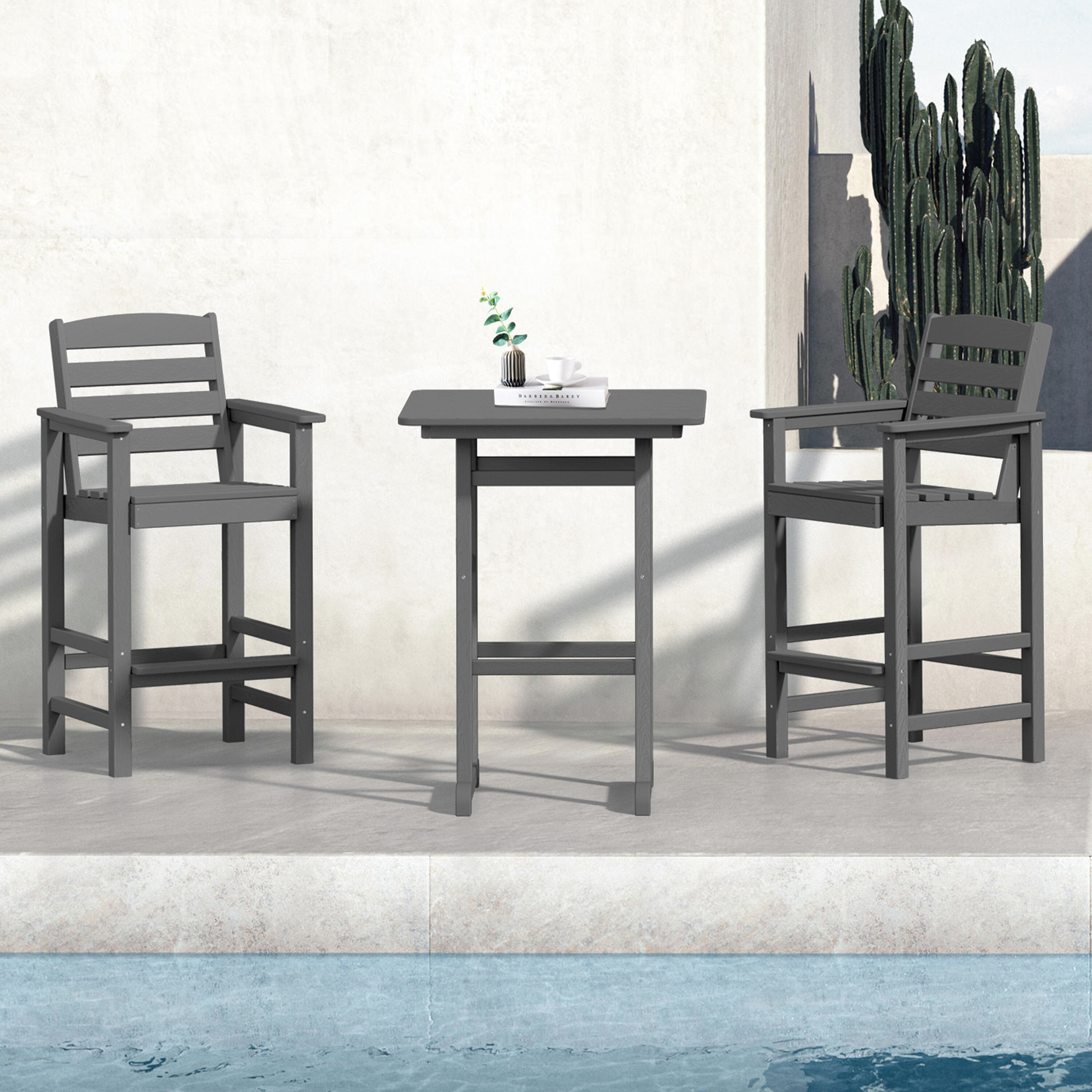 JEAREY JYGBY-3JT-GRAY Patio-Conversation-Sets - View #2