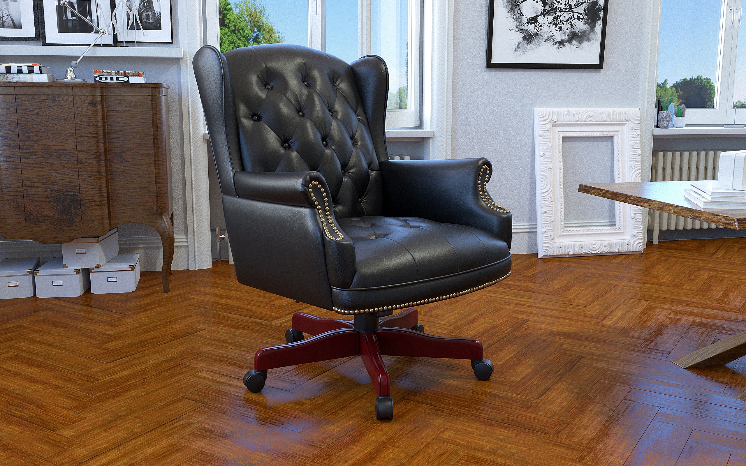 Boss Office Products B800-BK Office-Chairs - View #4