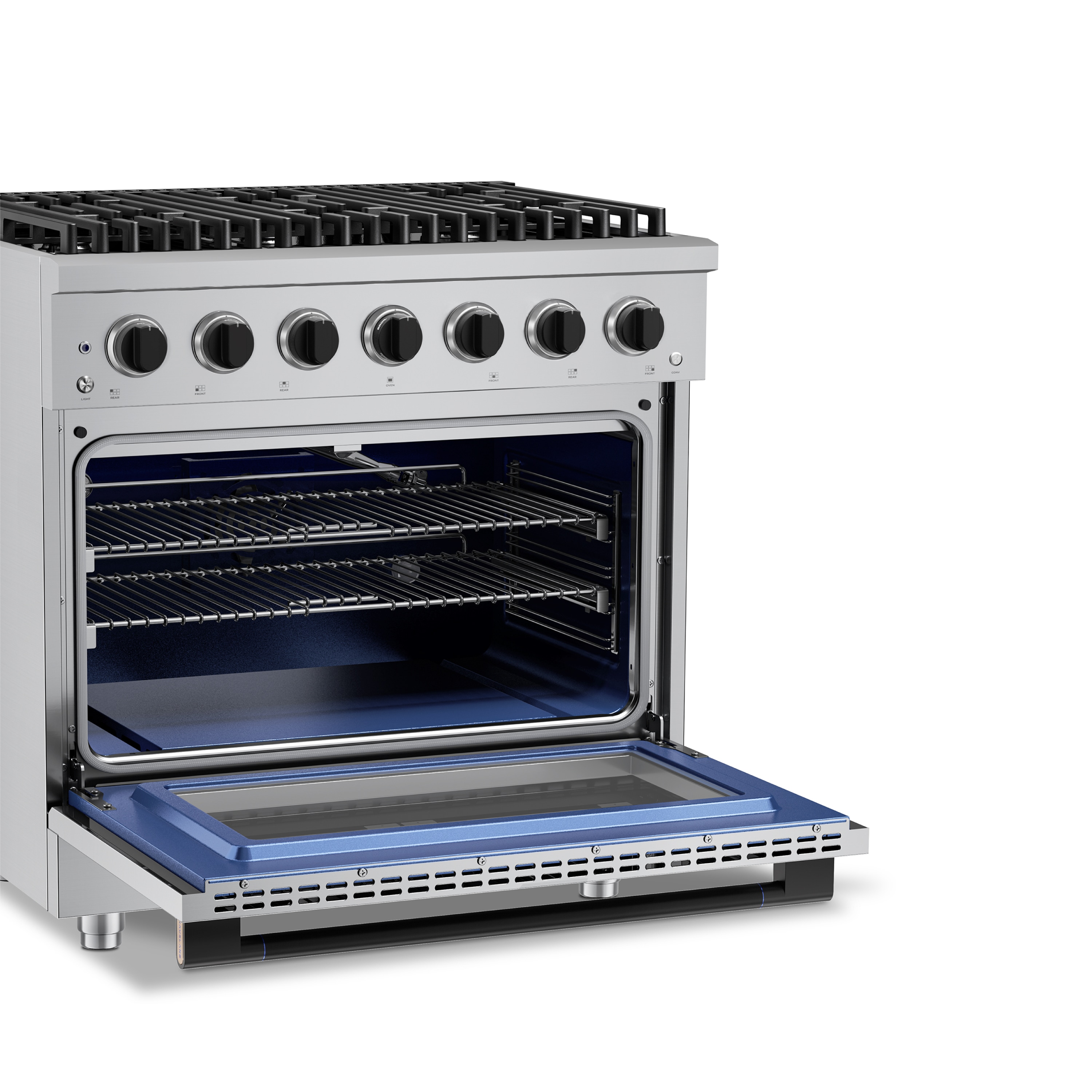 Hauslane PRD36-FB Dual-Fuel-Ranges - View #6