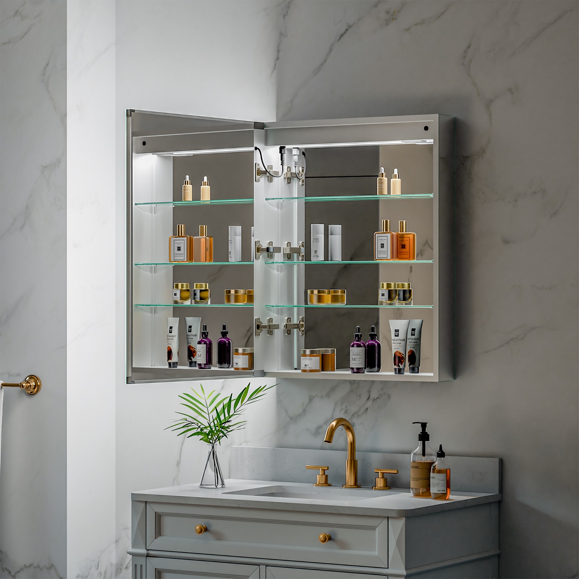 CALVON CLW42430L Bathroom-Medicine-Cabinets - View #11