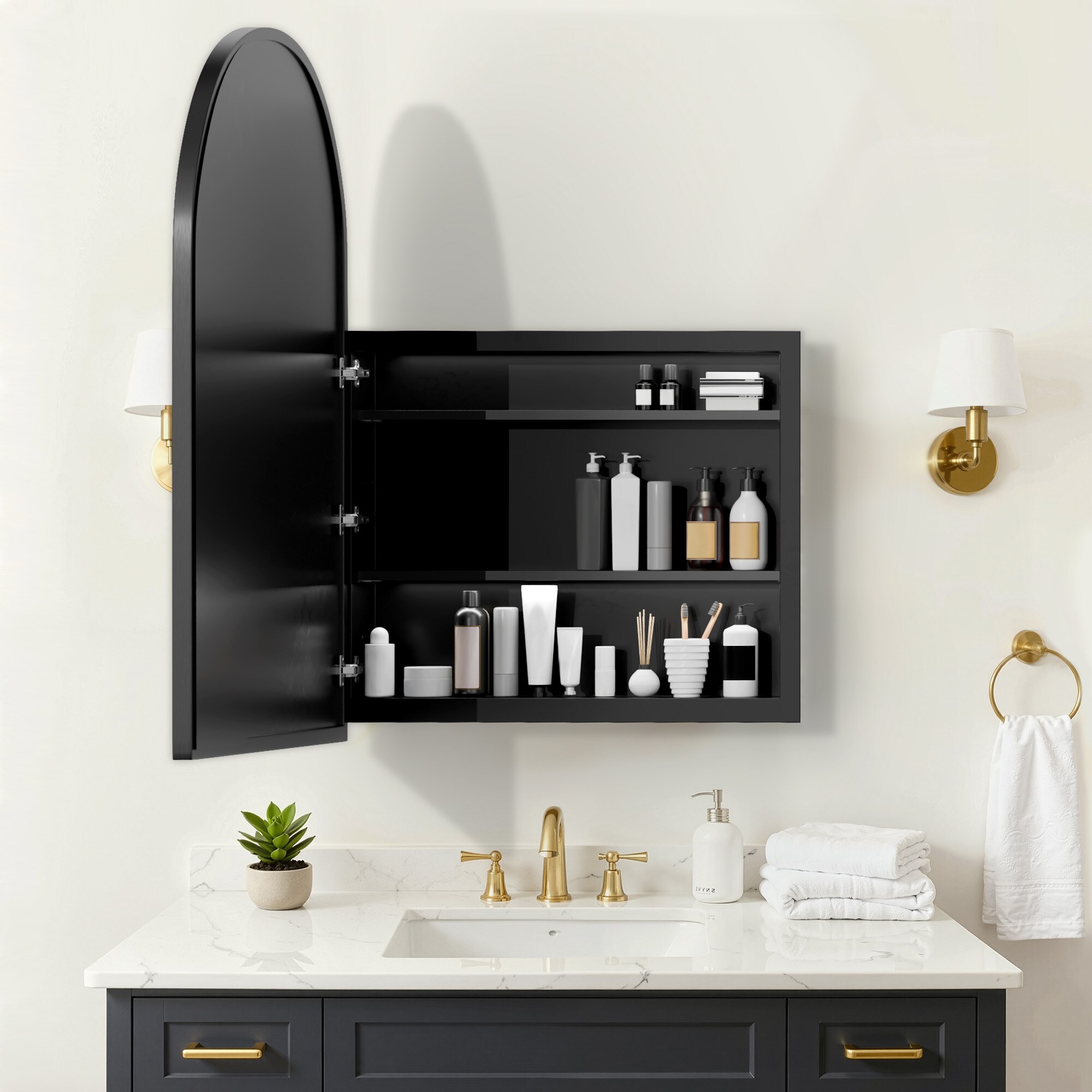 REIBII LS0601-510A05 Bathroom-Medicine-Cabinets - View #3