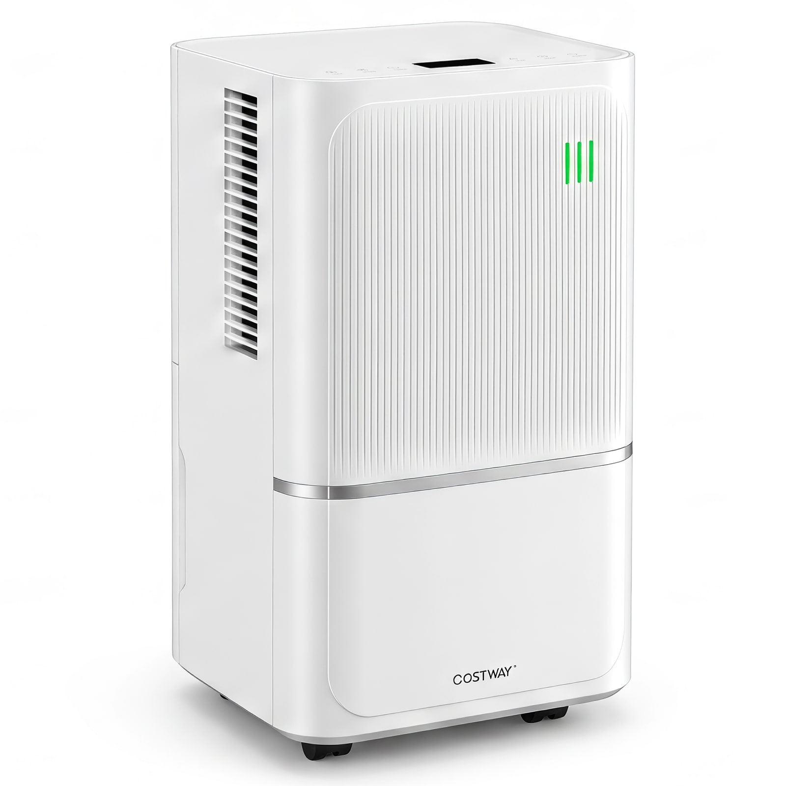 Costway  32 Pint Dehumidifier 2500 Sq.Ft Quiet Dehumidifier with Drain Hose 3 Modes