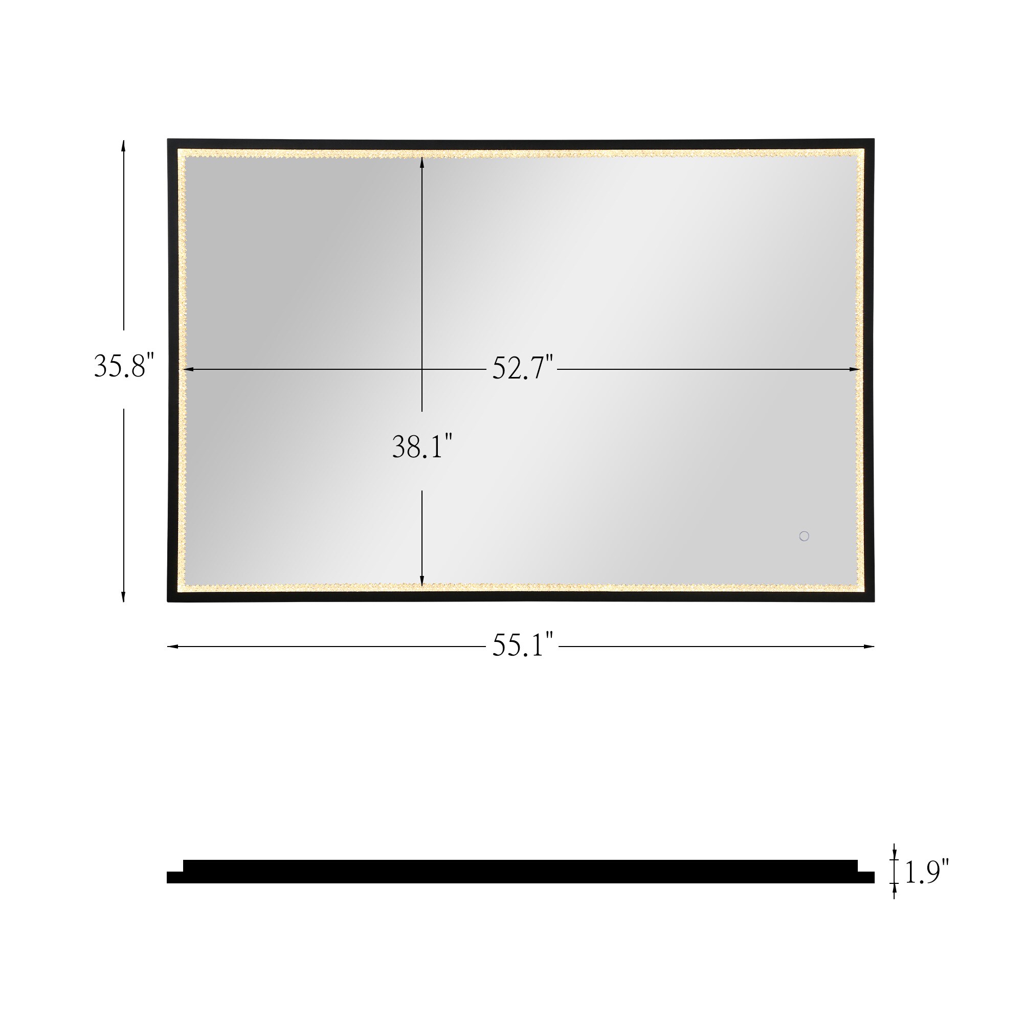 LNC LQNBQYZ5088A8C Decor-Mirrors - View #6