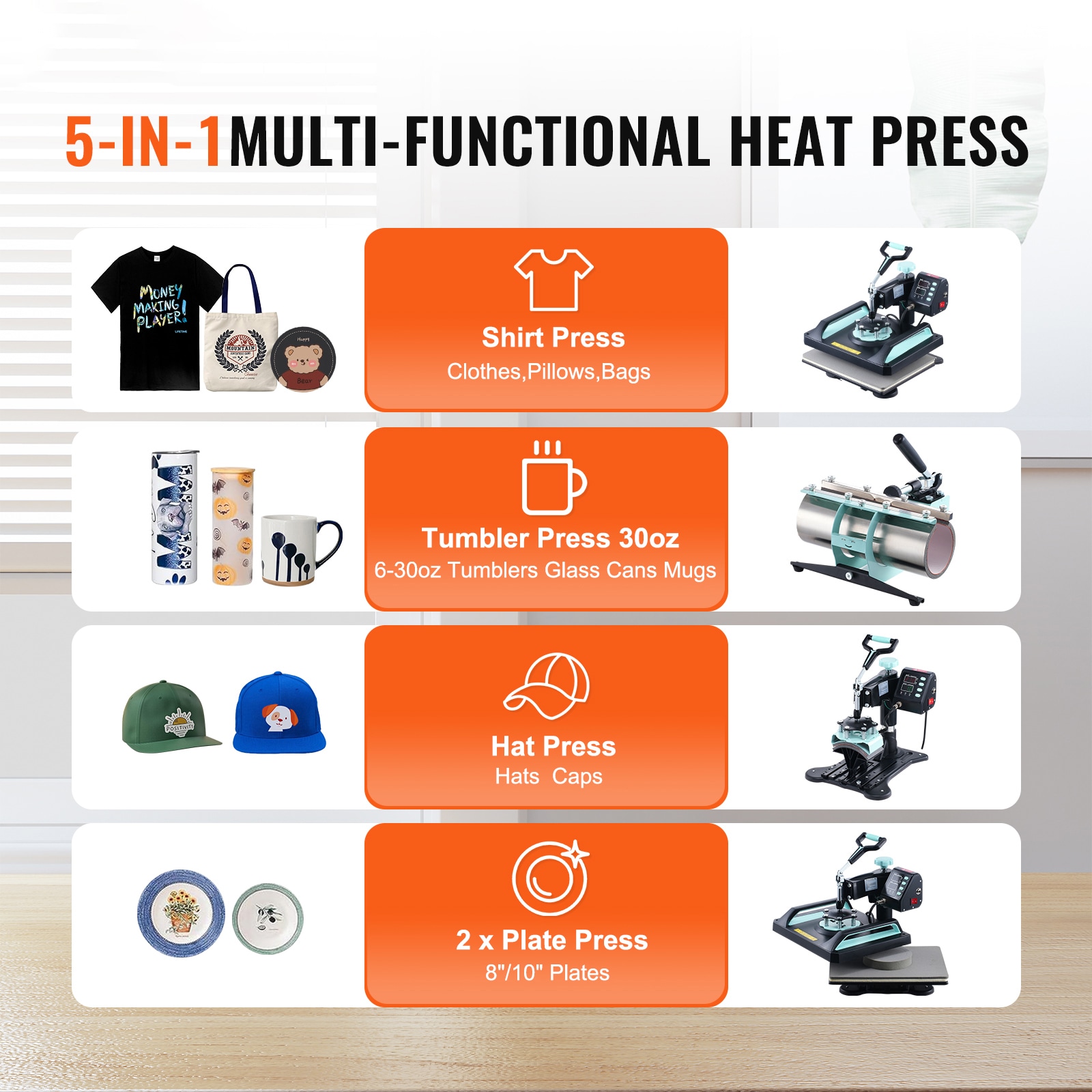 VEVOR SCYTS30OZ12107967V1 Crafting-Machines-Accessories - View #2