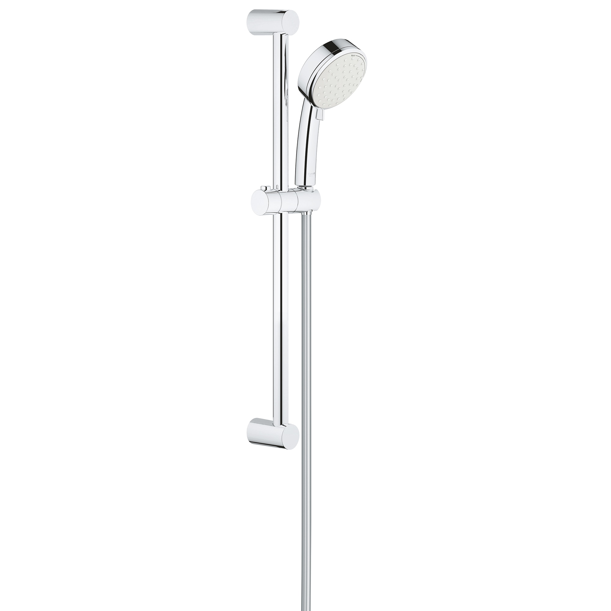 GROHE 26076002 Starlight Chrome Sold separately Handheld 3.94-Inches Round Shower Faucet