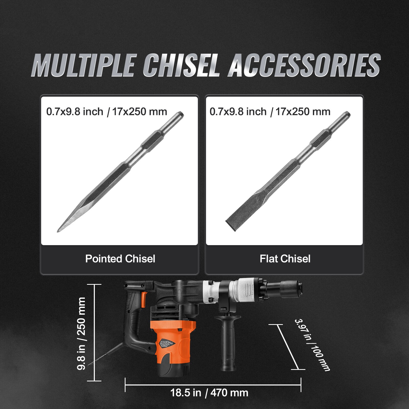 VEVOR SCX581X1X21403741V1 Demolition-Hammers - View #7