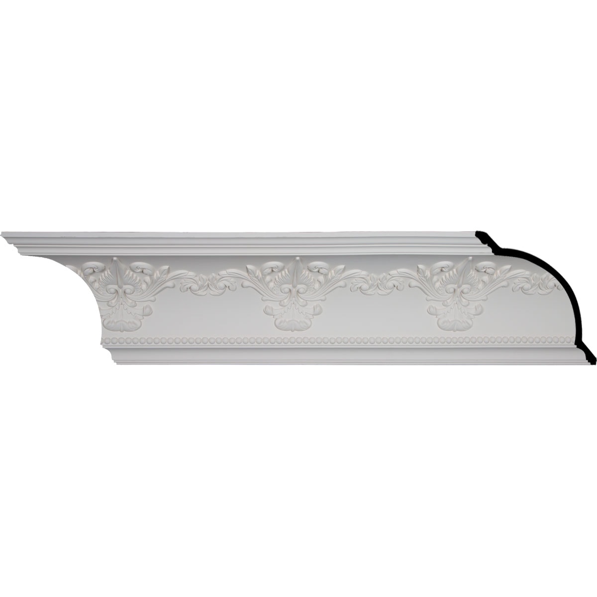 Ekena Millwork MLD09X10X13SY Sydney 9-1/2-in x 7-ft 10-1/2-in Primed Urethane Crown Moulding