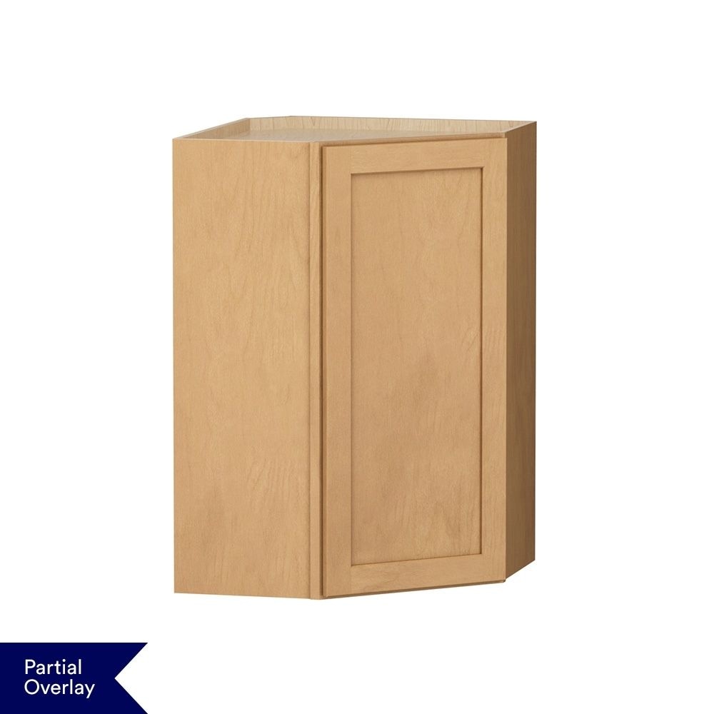 Shenandoah Breckenridge POL 24-in W x 36-in H x 12-in D Rye Maple Wall Cabinet
