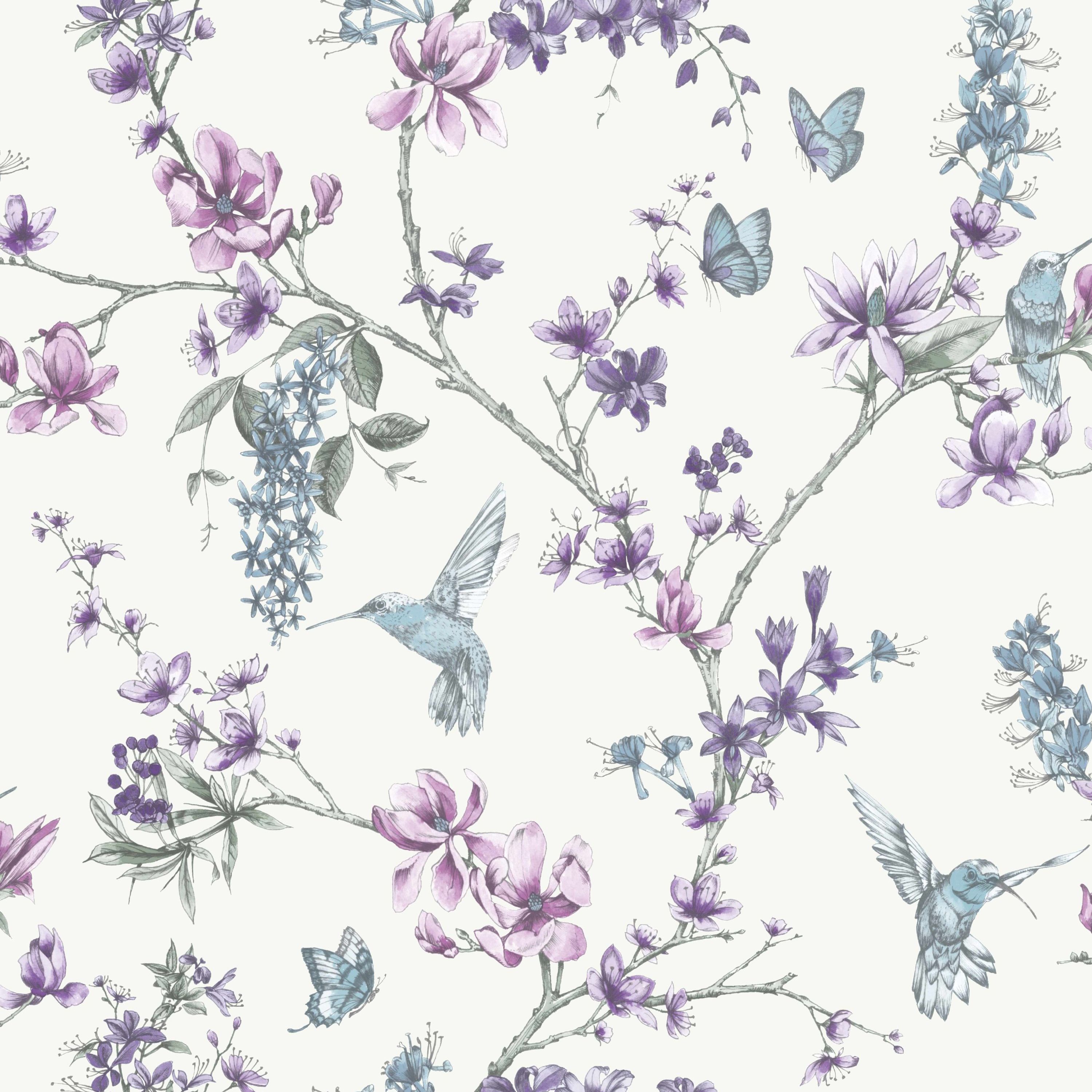 White on Purple – Dreamy Designs by Trudy