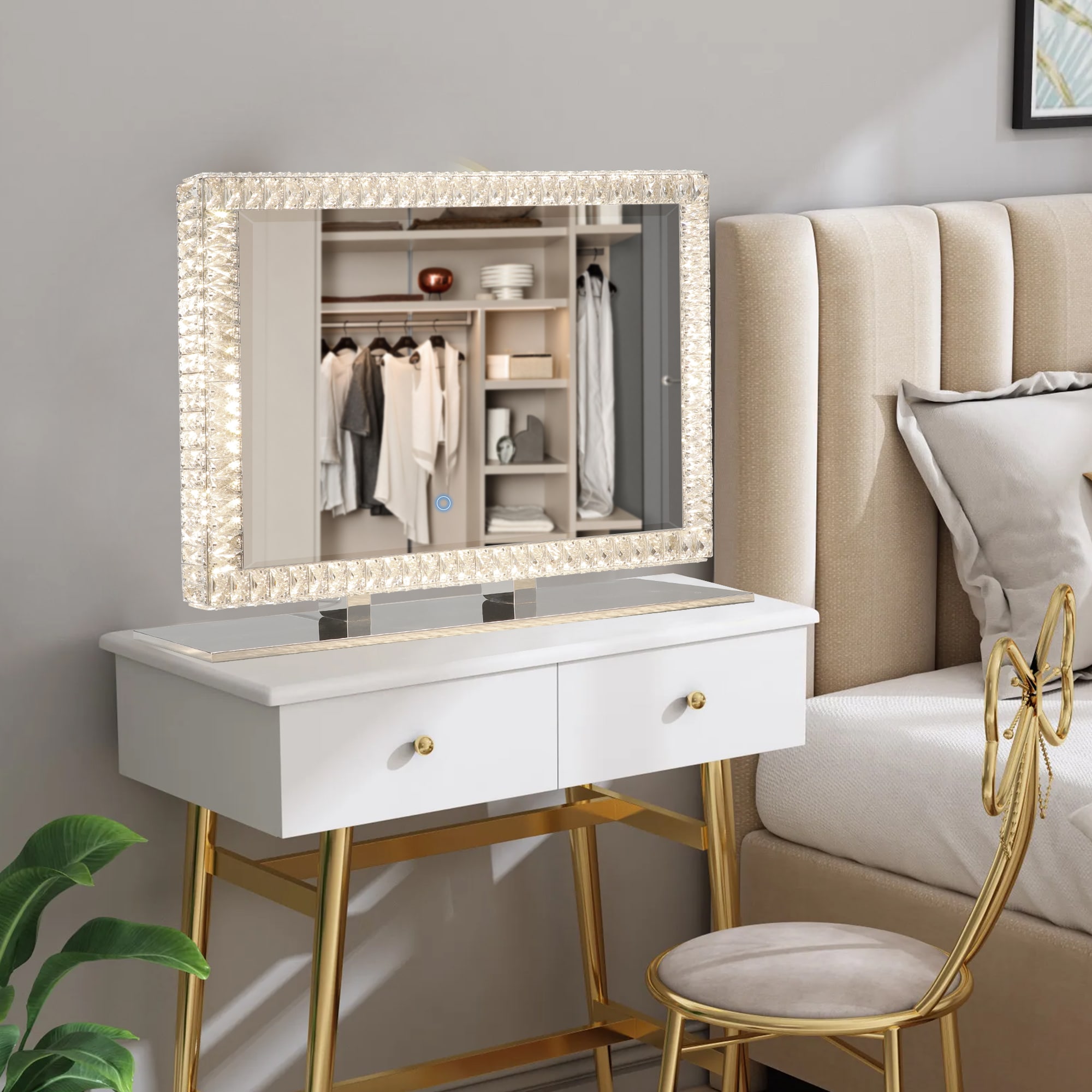 LOVMOR SF-Y-W1340119591 Framed-Bath-Mirrors - View #2