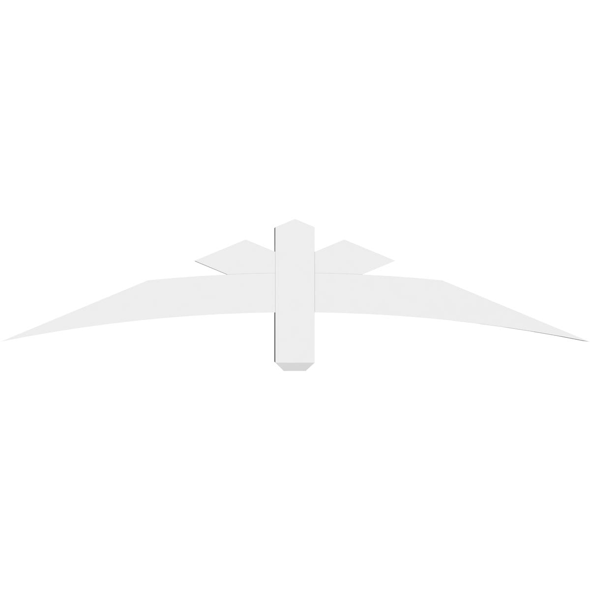 Ekena Millwork GBP060X13X0404ALB00 Exterior-Brackets-Braces - View #2