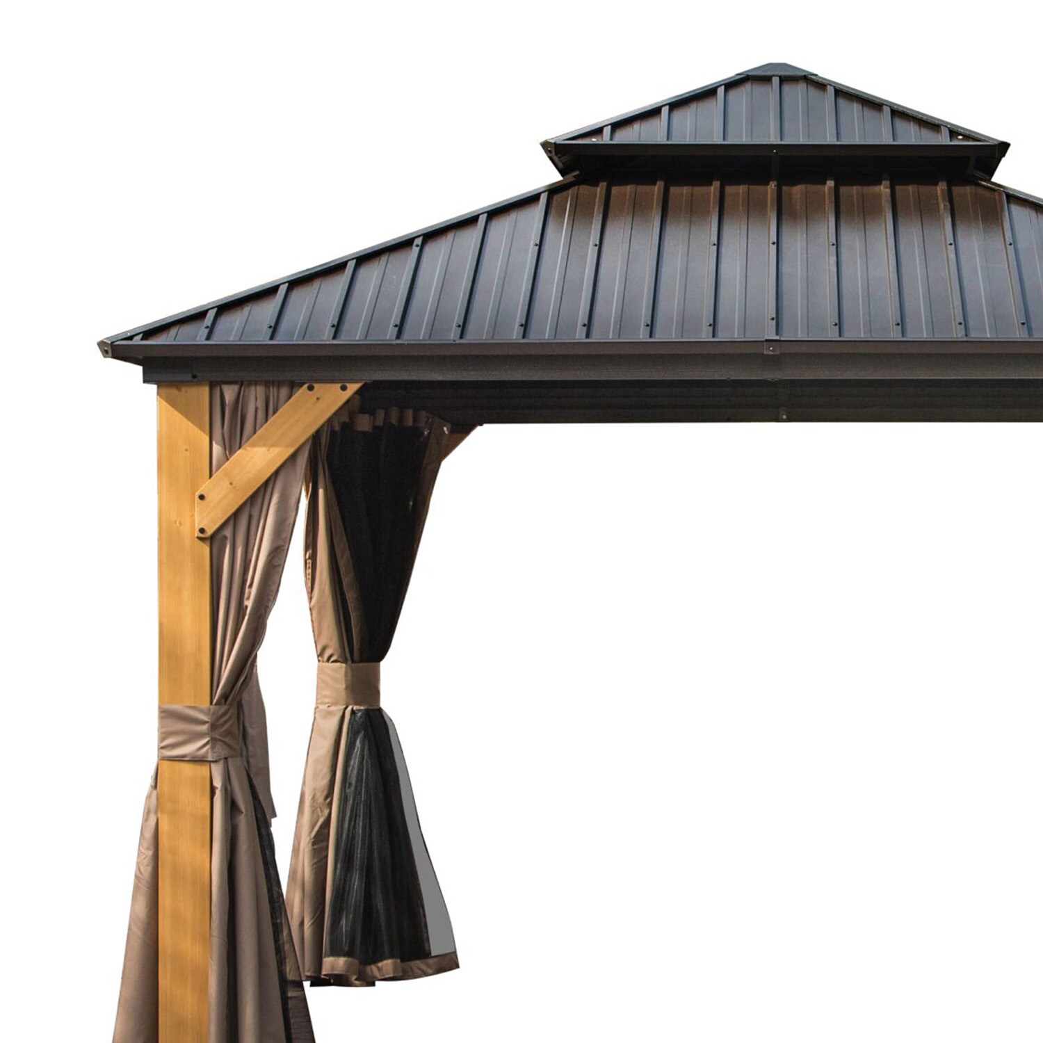 ToolCat PG2-95-PT Wood-Resin-Gazebos - View #8